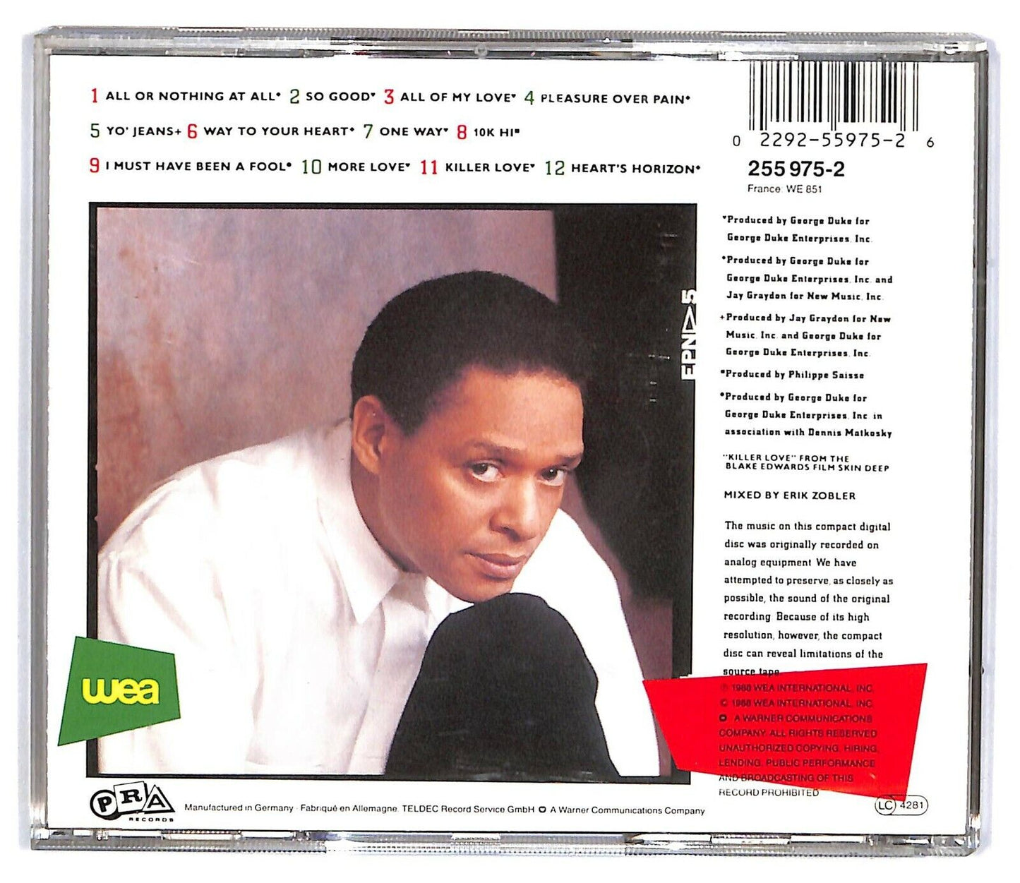 EBOND Al Jarreau - Heart's Horizon CD CD031725