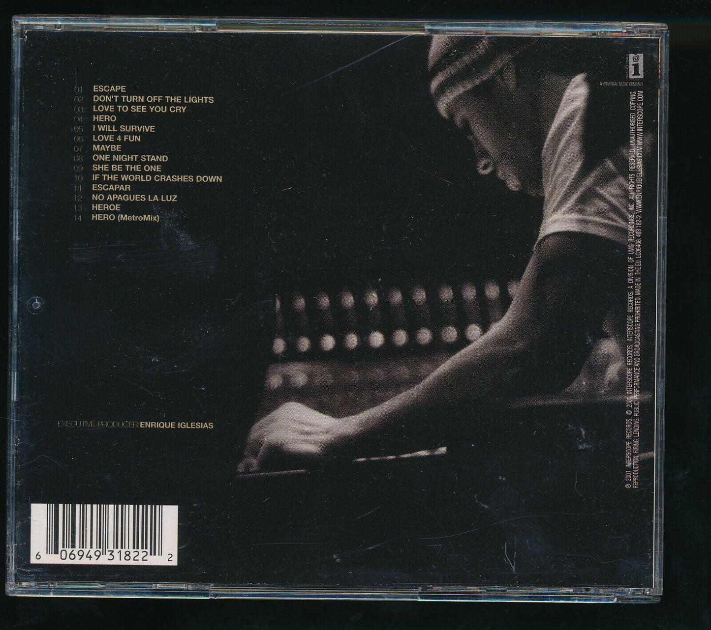 EBOND Enrique - Escape CD CD029925