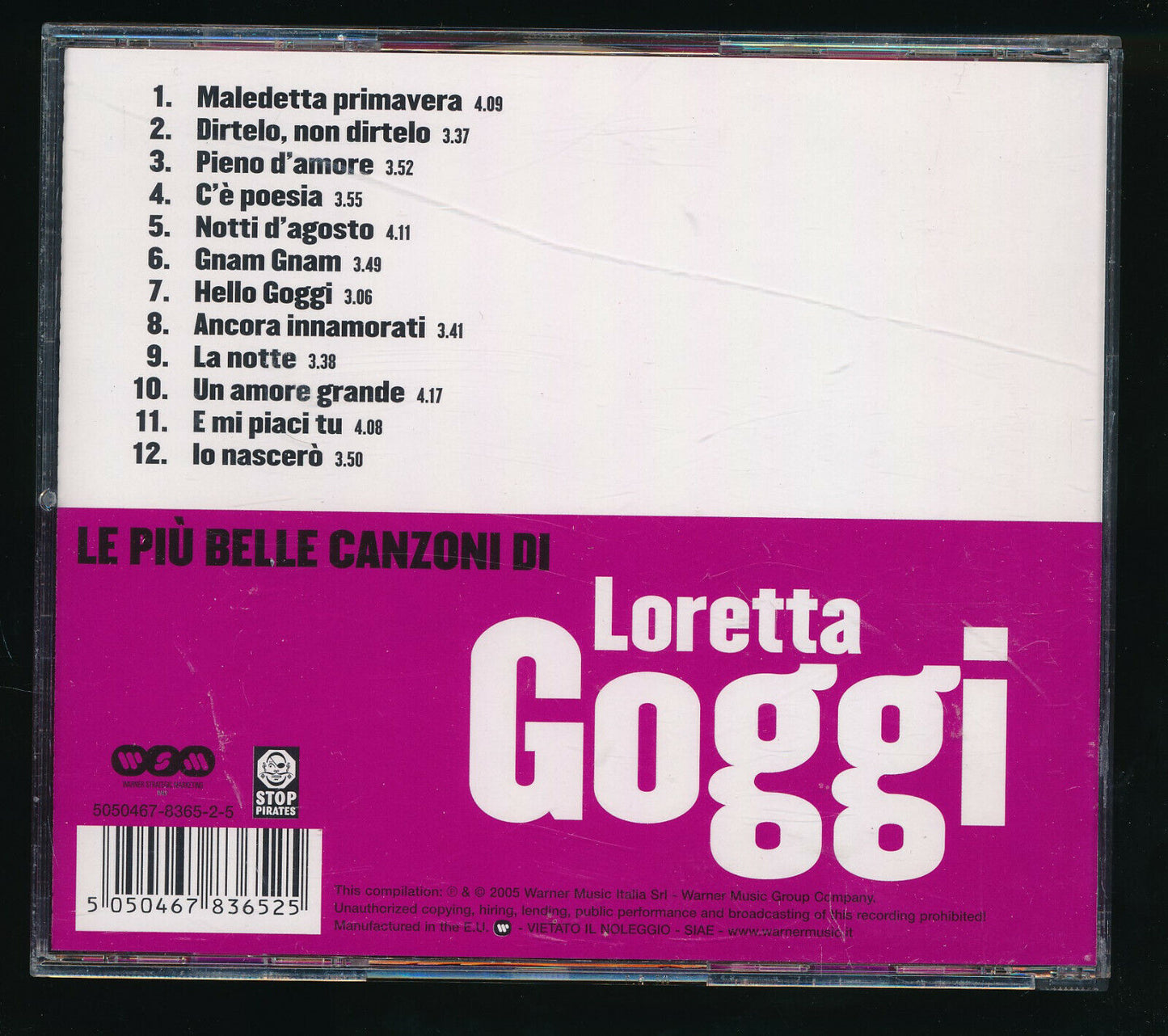 EBOND Loretta Goggi - Le Piu Belle Canzoni Di CD CD030623