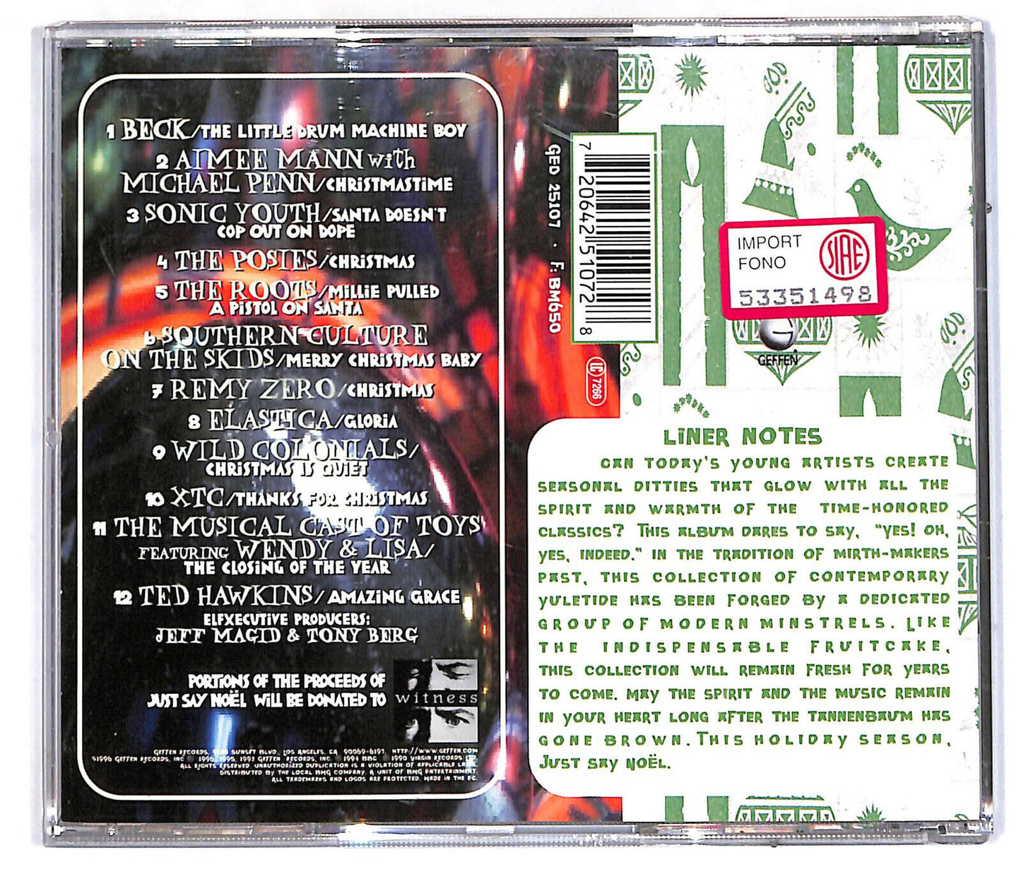 EBOND Various - Just Say Noel CD CD033126