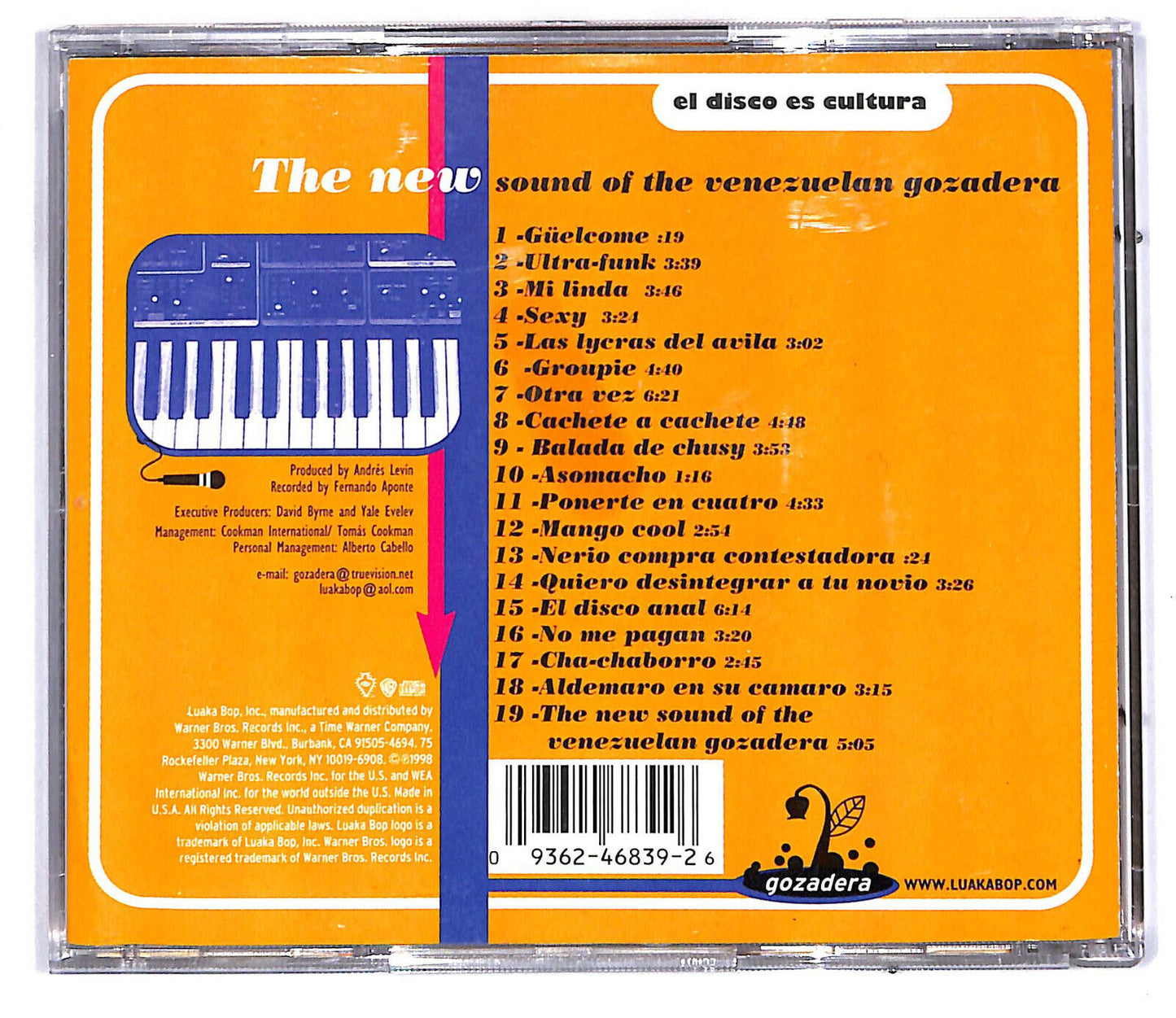 EBOND Ebondlos Amigos Invisibles the New Sound Of The Venezuelan Gozadera CD CD032217