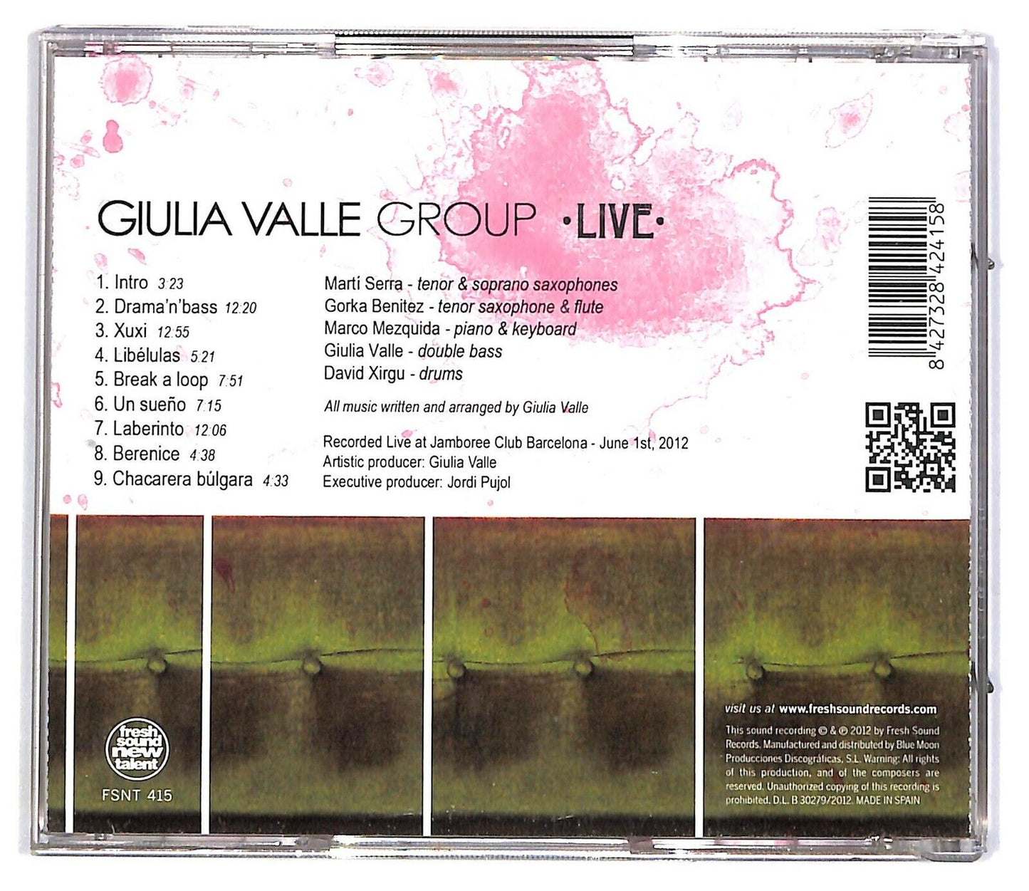 EBOND Giulia Valle Group - Live CD CD031512