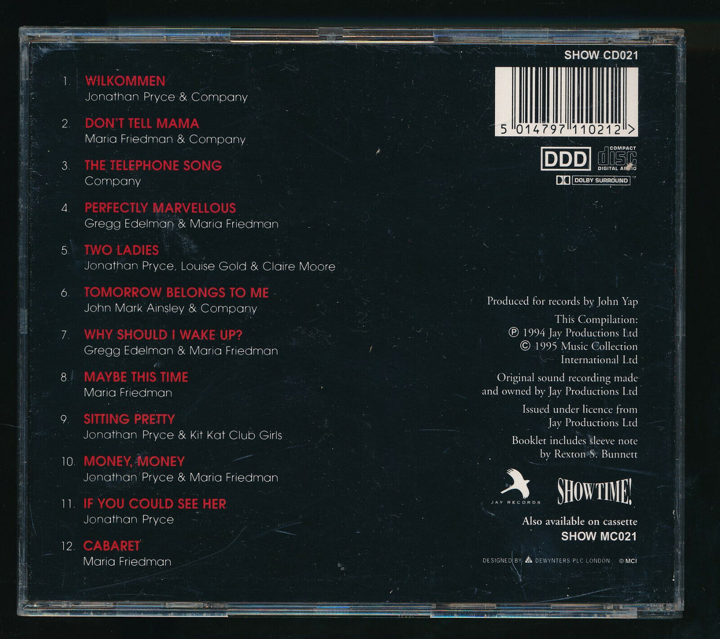 EBOND Cabaret - Selected Highlights CD CD030028