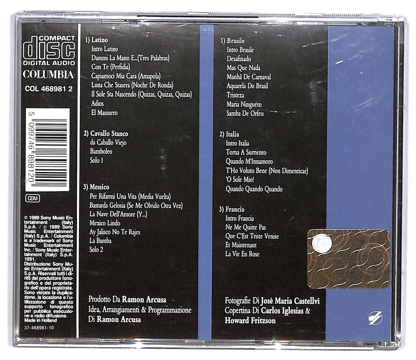 EBOND Julio Iglesias - Latinamente CD CD031752