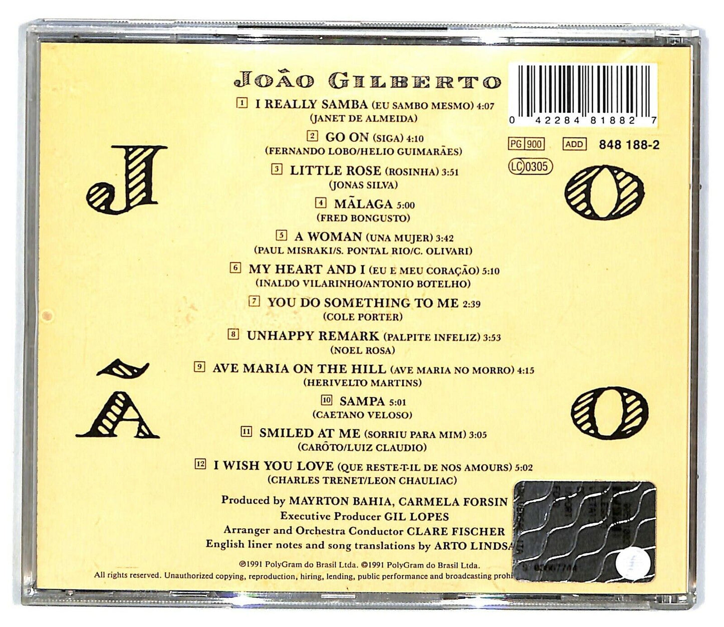 EBOND Joao Gilberto - Joao CD CD032126