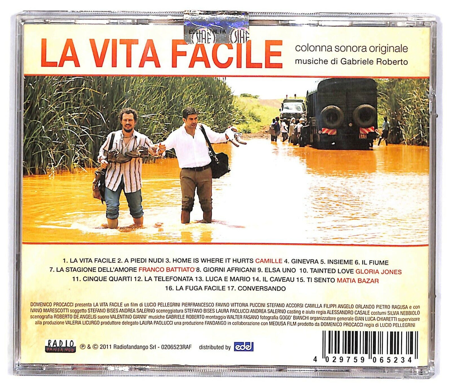 EBOND Gabriele Roberto - La Vita Facile (colonna Sonora Originale) CD CD033032