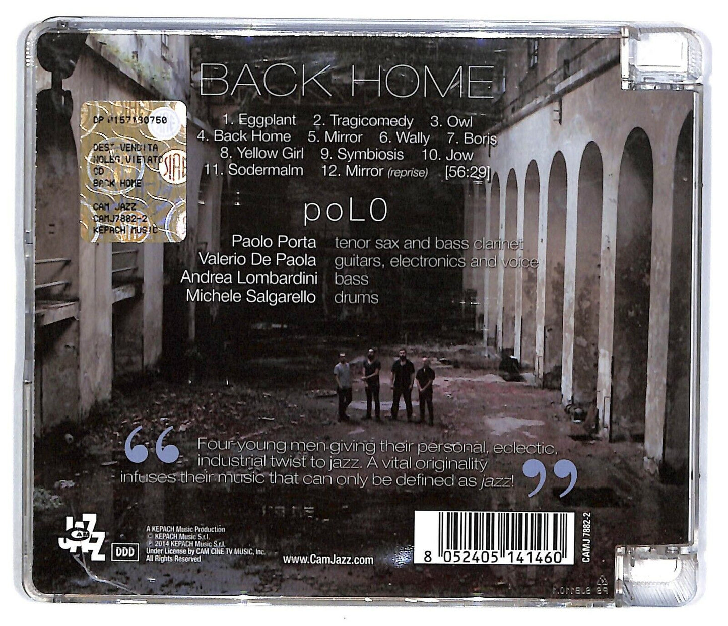 EBOND Pol0 - Back Home CD CD031566