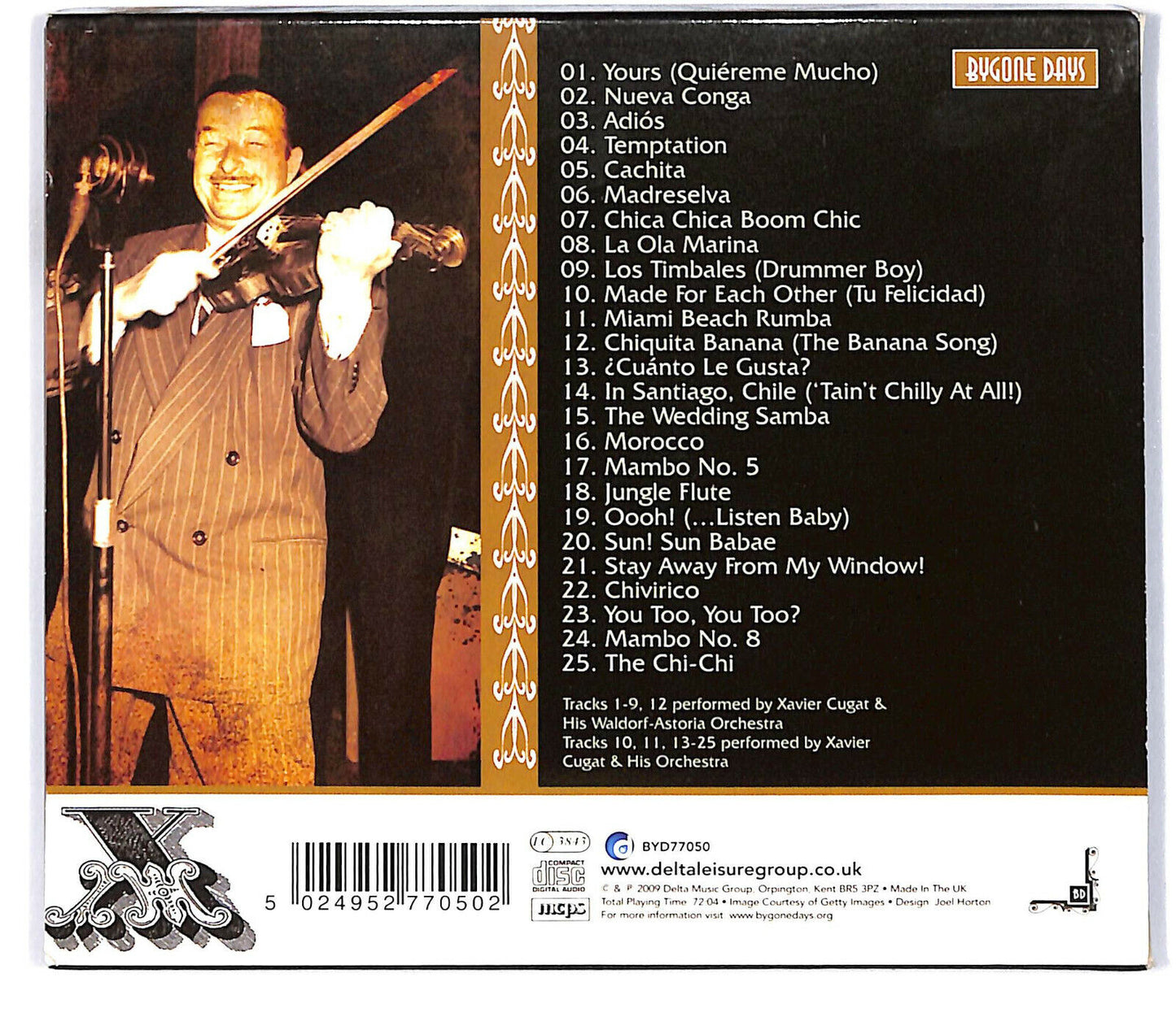 EBOND Xavier Cugat - Chica Chica Boom Chic! CD CD031256