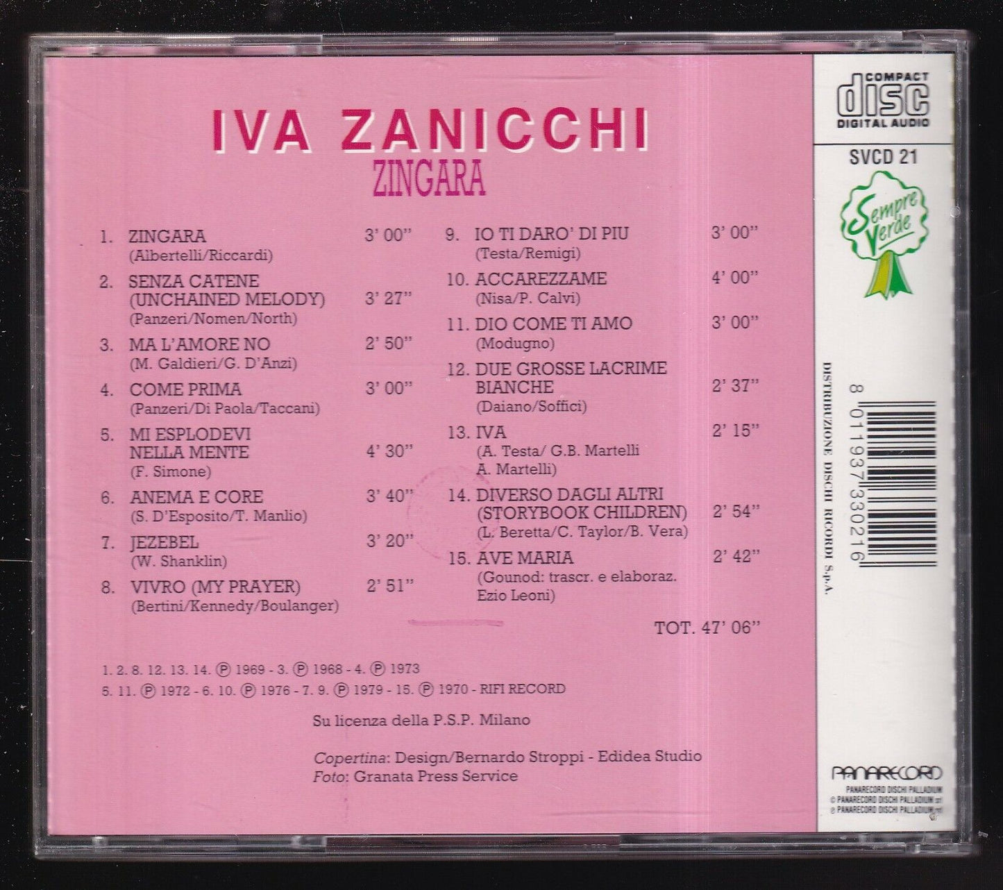 EBOND Iva Zanicchi - Zingara CD CD029005