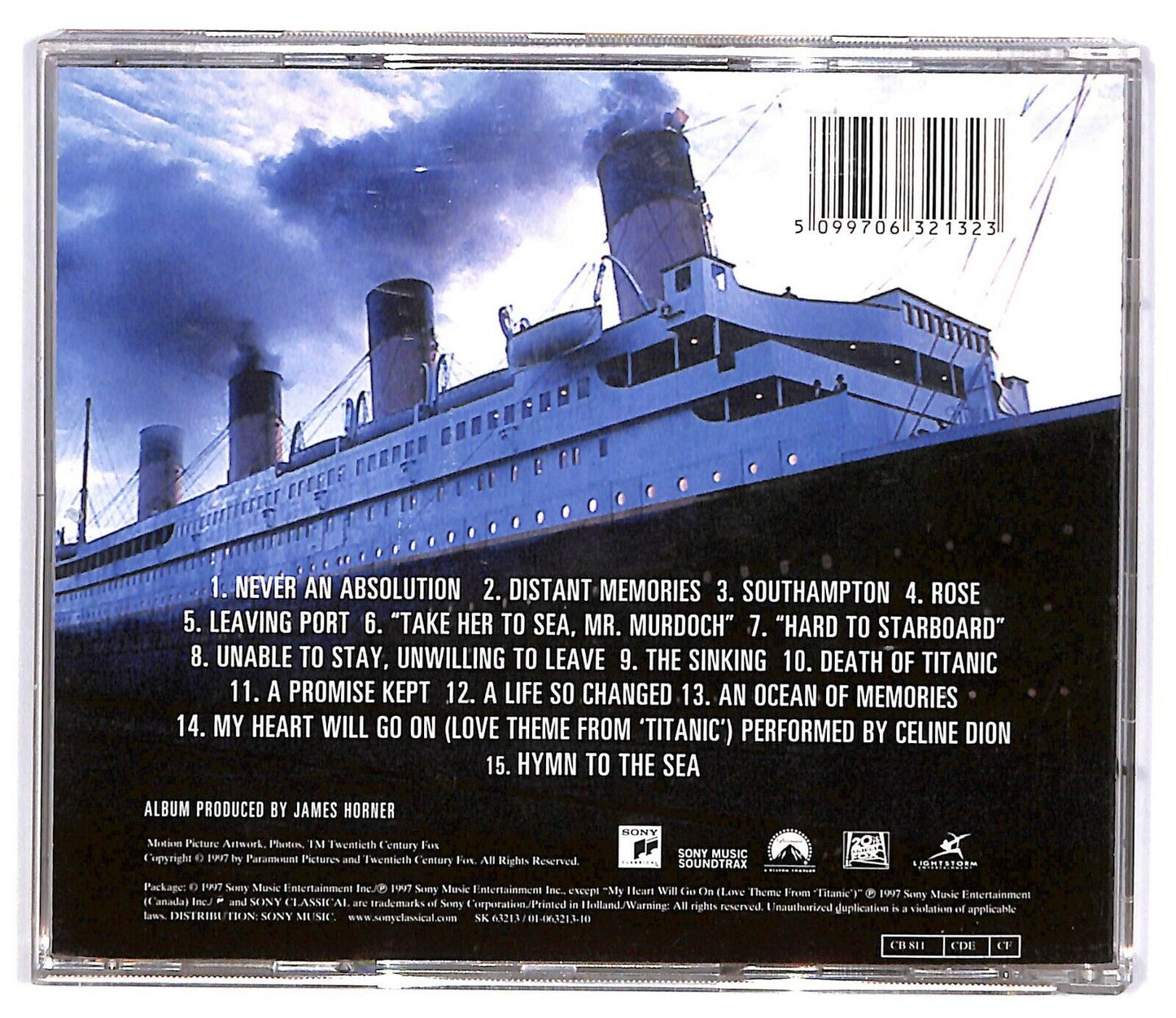 EBOND James Horner - Titanic (music From The Motion Picture) CD CD032657