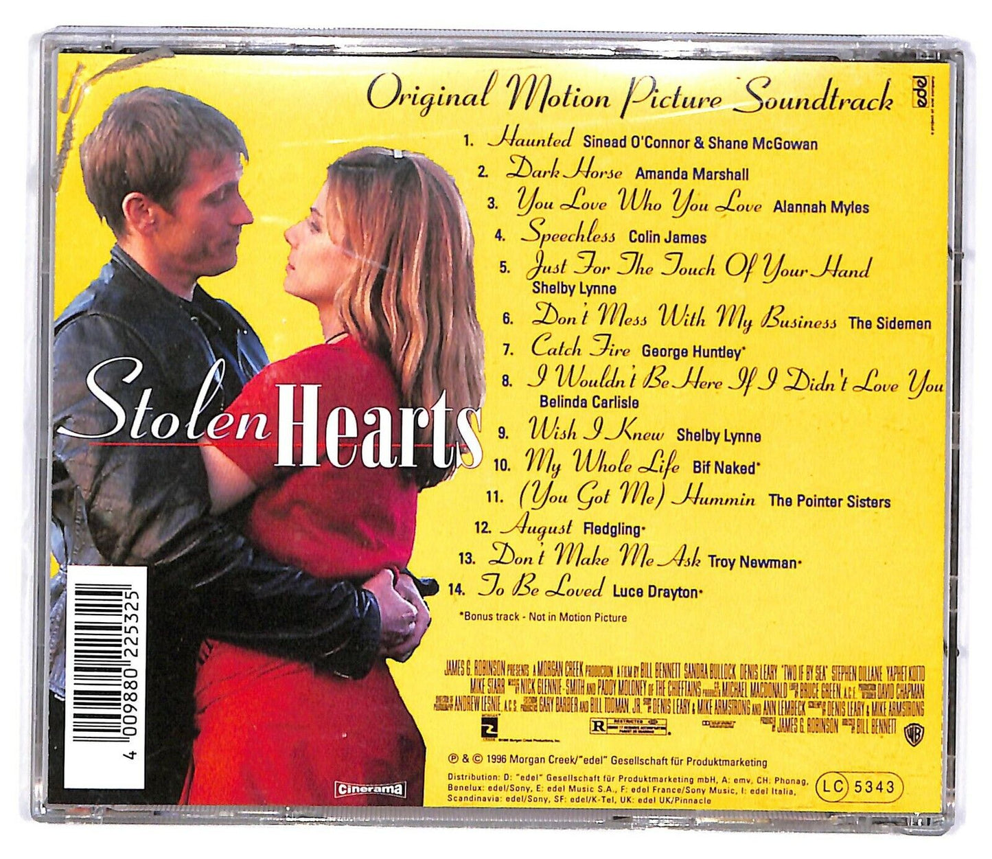 EBOND Various - Stolen Hearts - Original Motion Picture Soundtrack CD CD033037