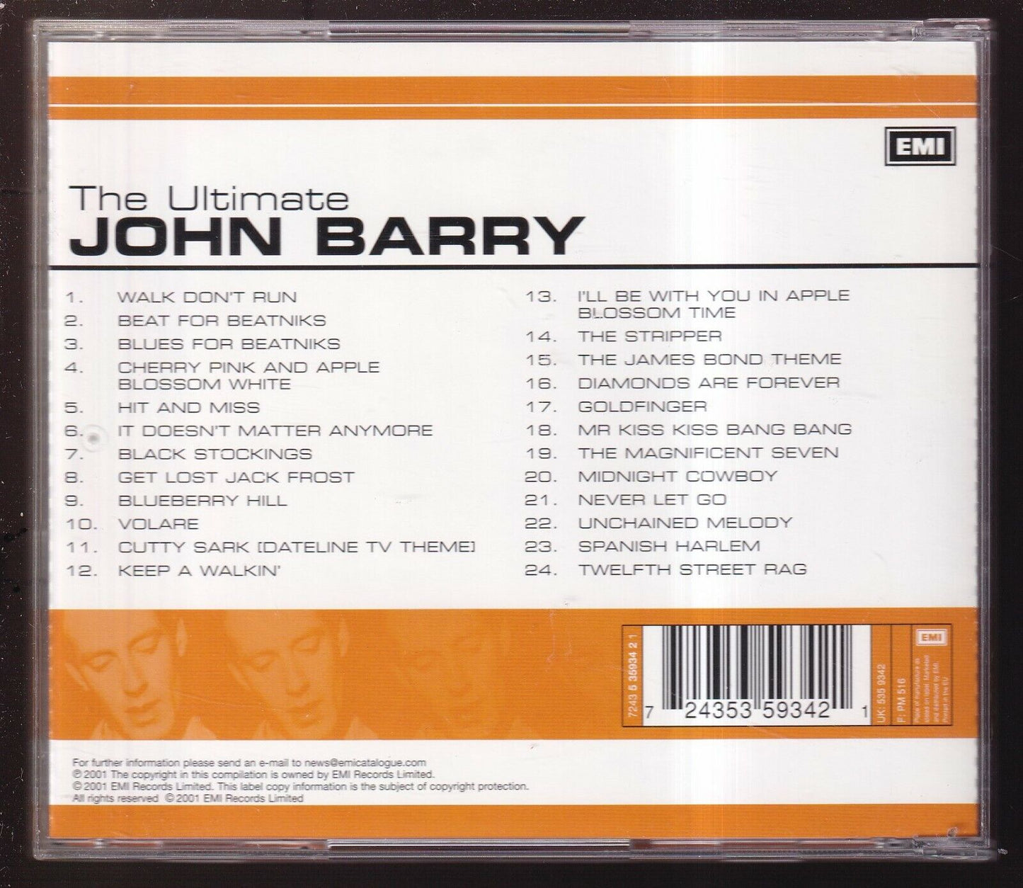 EBOND John Barry - The Ultimate CD CD030325
