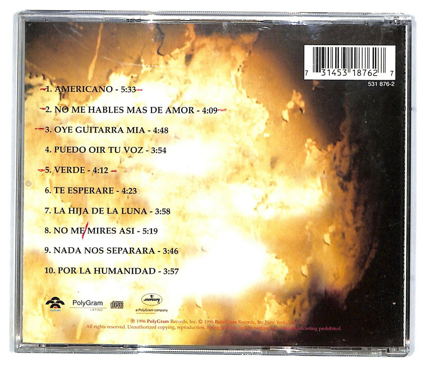 EBOND Feliciano - Americano CD CD032128