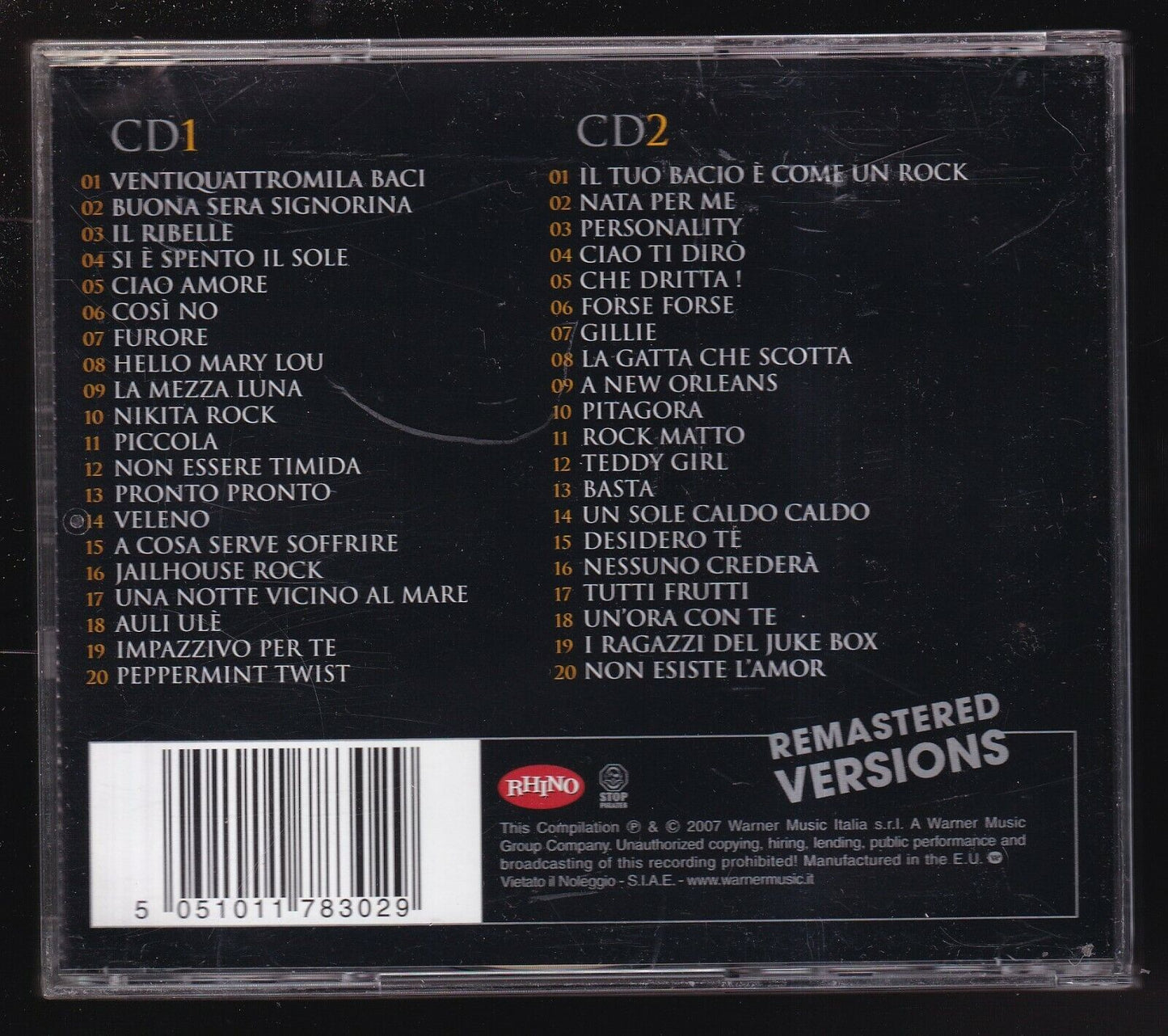 EBOND Adriano Celentano - Tutto Adriano 1958-1964 CD CD029055