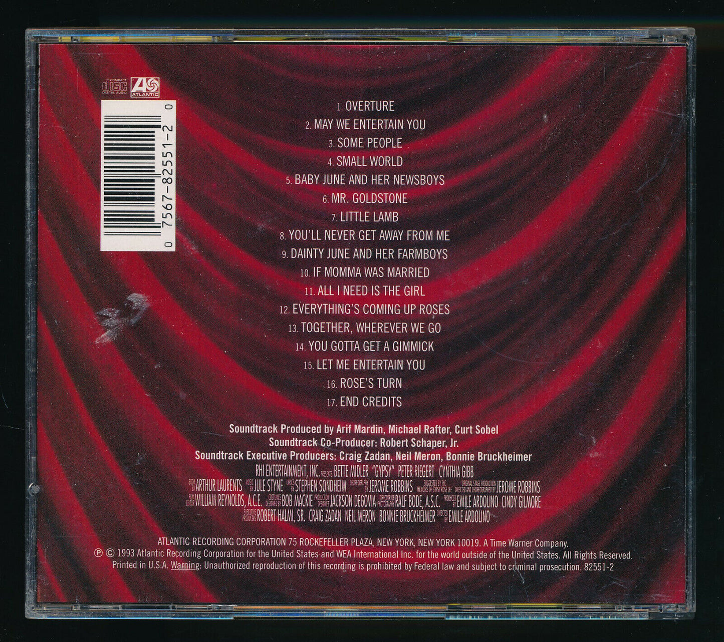 EBOND Bette Midler - Gypsy CD CD030434