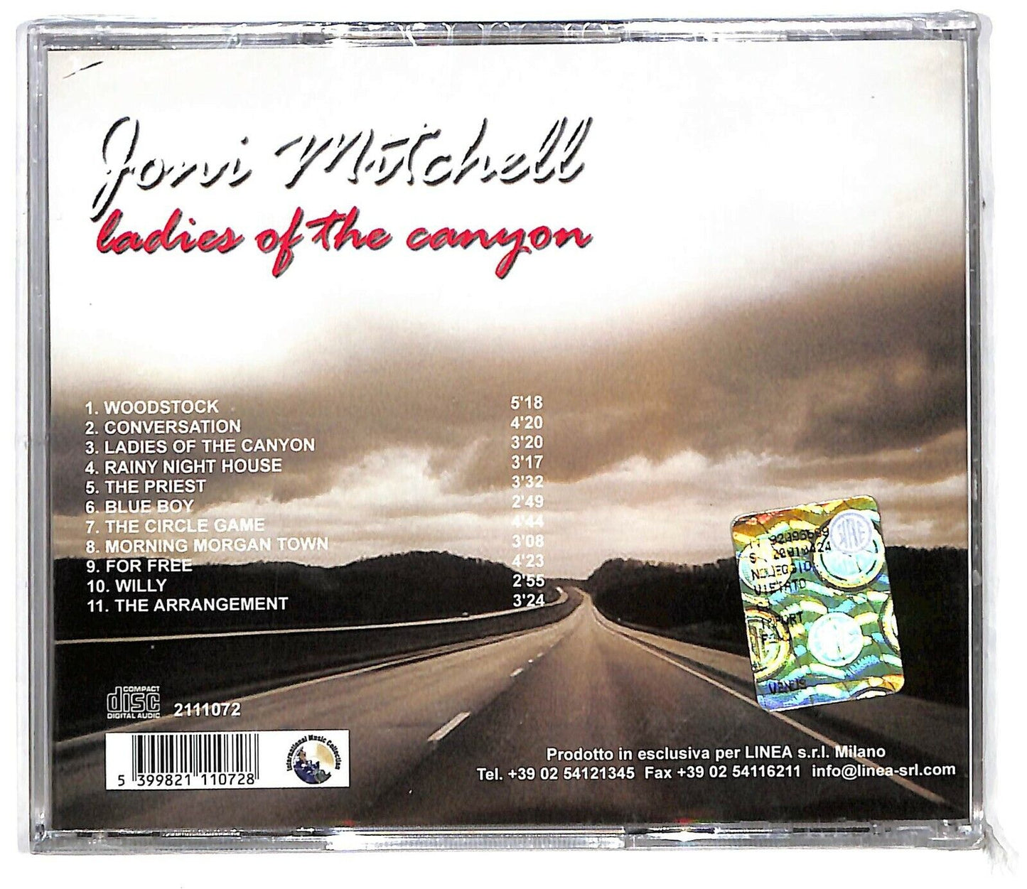 EBOND Joni Mitchell - Ladies Of The Canyon CD CD033520