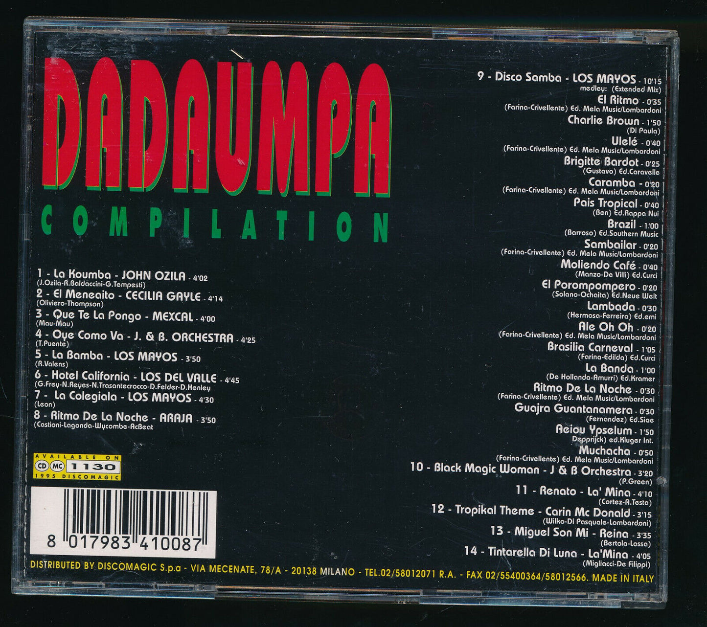 EBOND Various - Dadaumpa Compilation CD CD031032