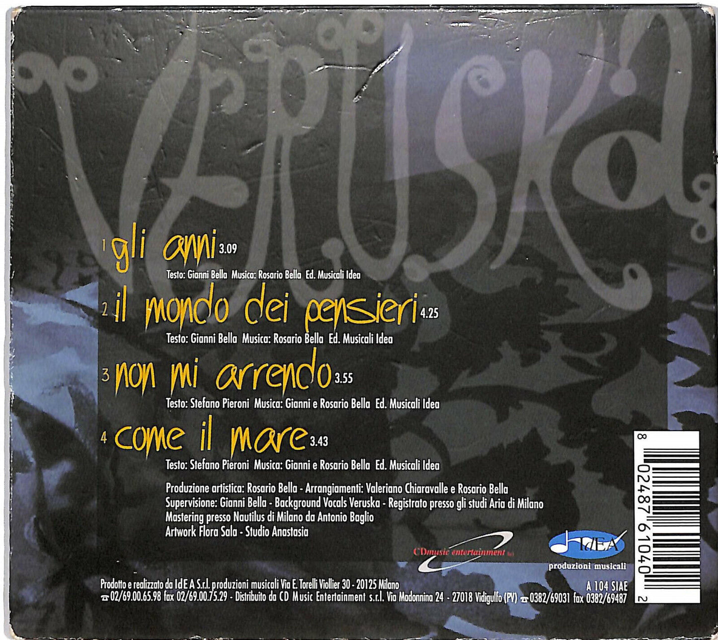 EBOND Veruska - VeruskaDigipack CD CD034301