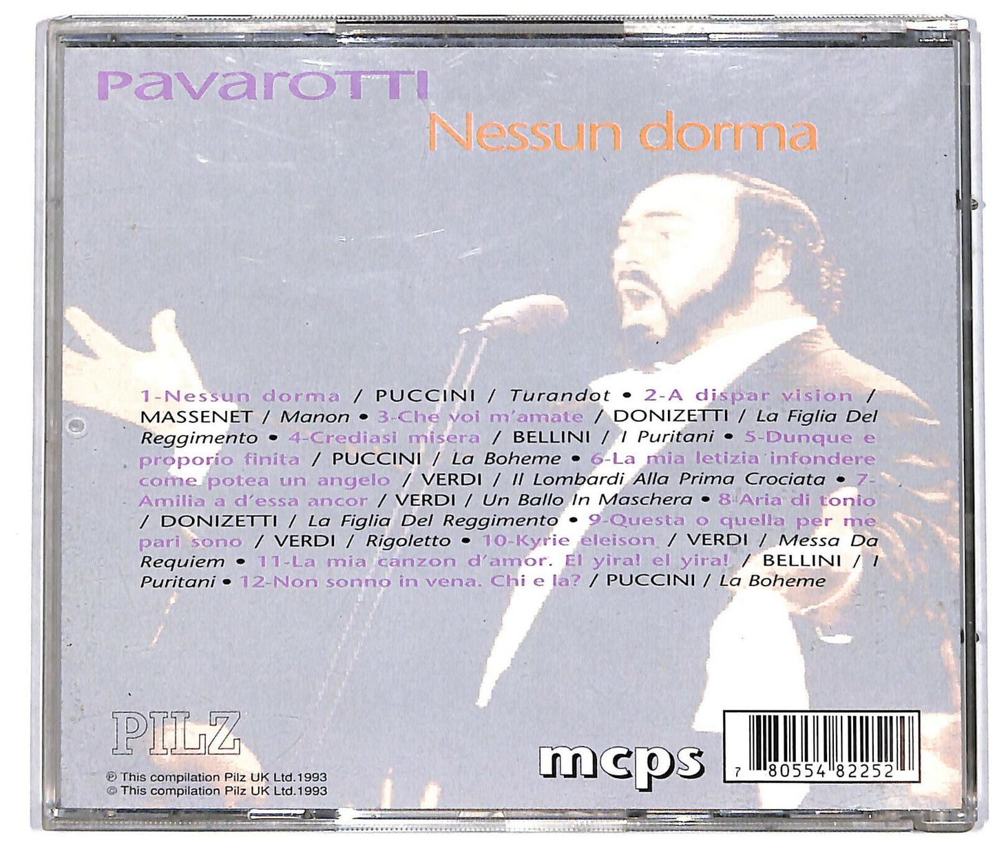 EBOND Luciano Pavarotti - Nessum Dorma CD CD034445