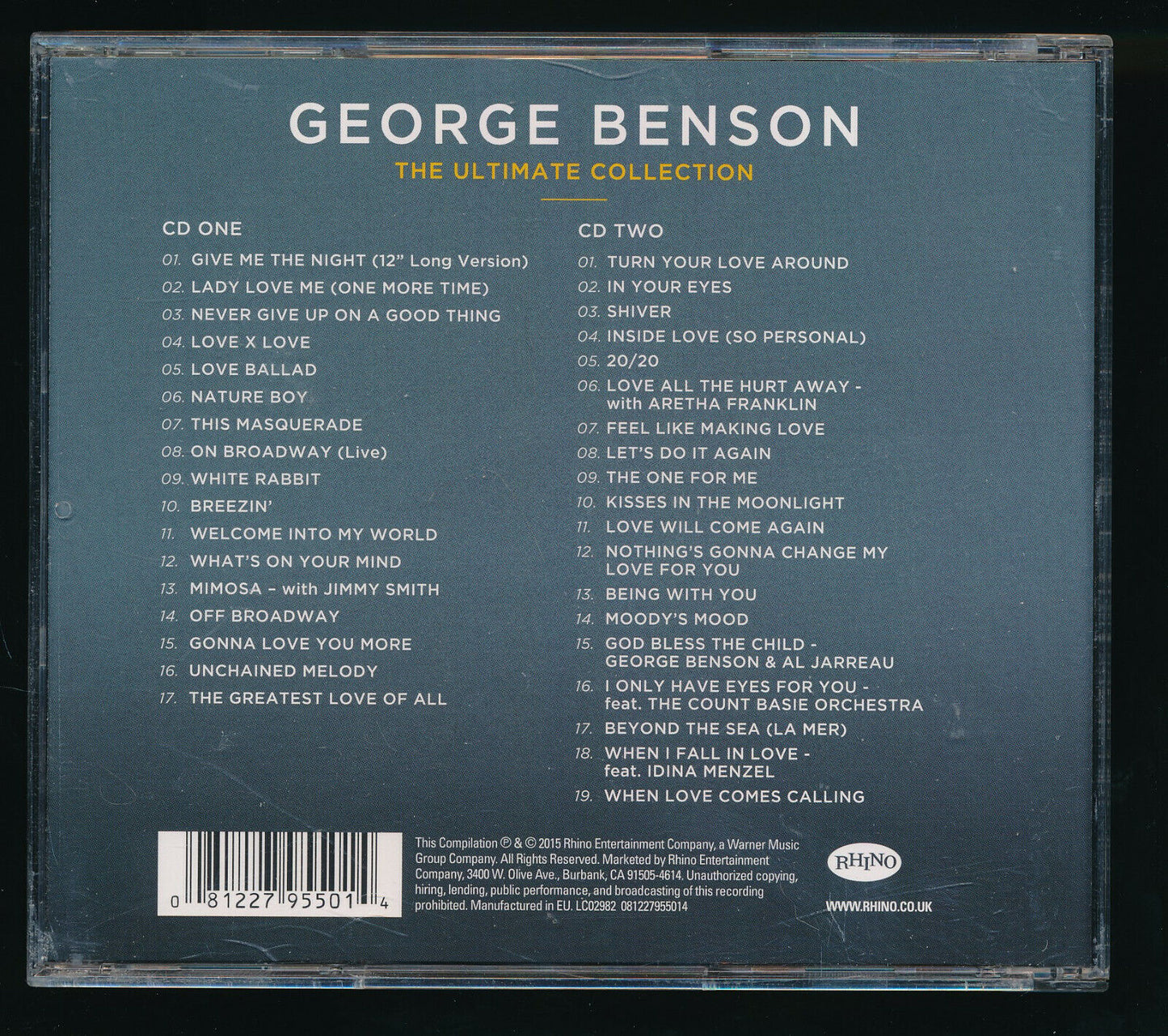EBOND George Benson - The Ultimate Collection CD CD030812
