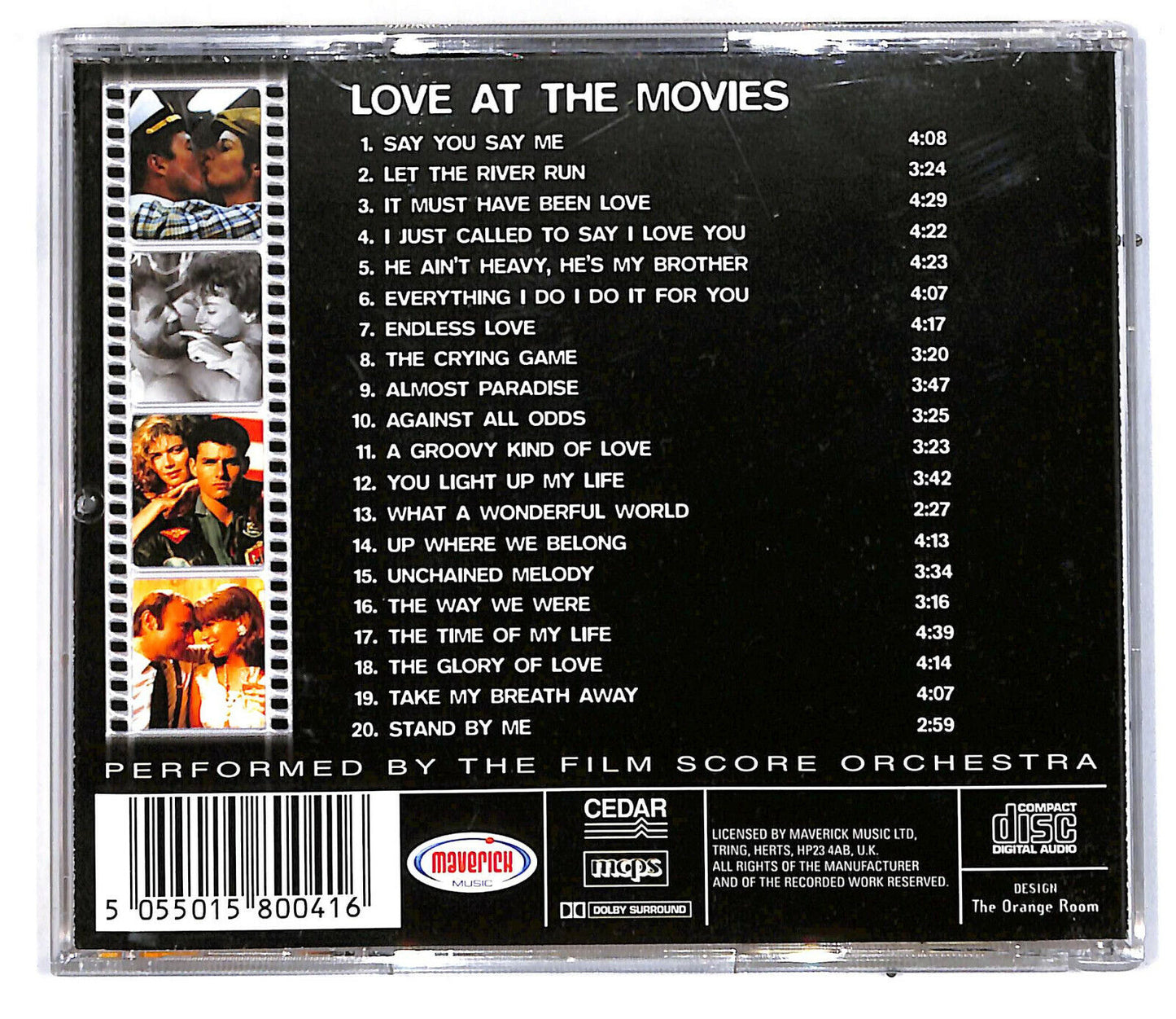 EBOND Love At The Movies CD CD033103