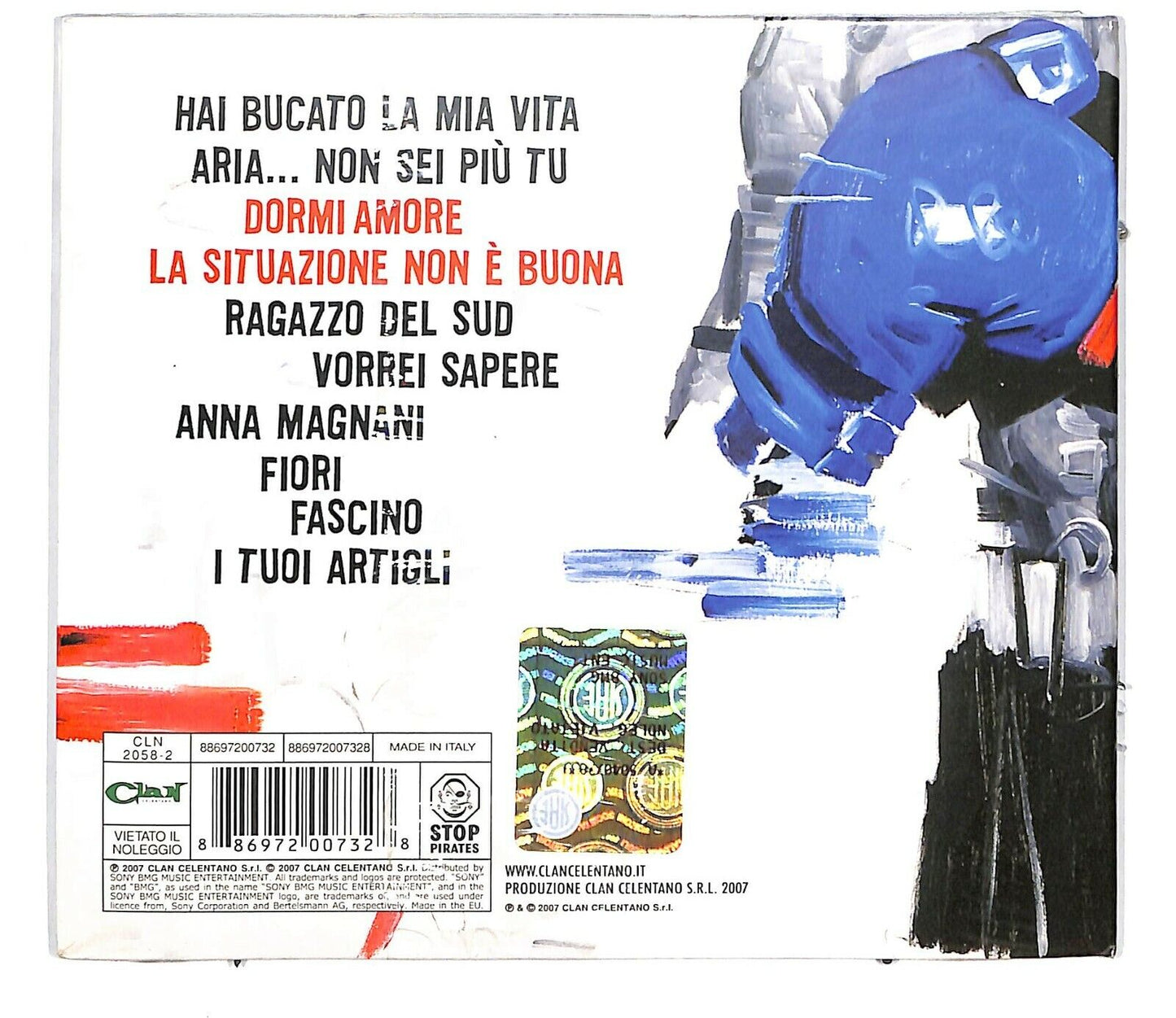 EBOND Celentano - Dormi Amore (la Situazione Non E Buona) CD CD033535