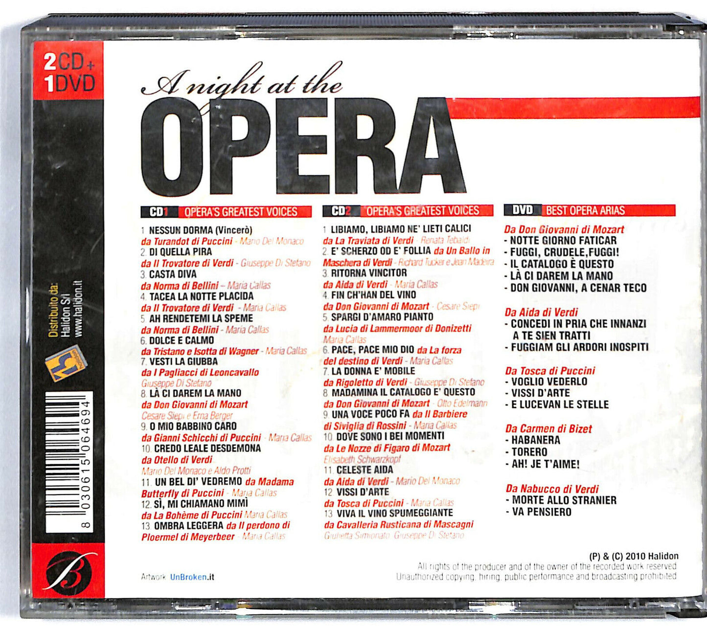 EBOND Various - A Night At The Opera+ DVD CD CD031821