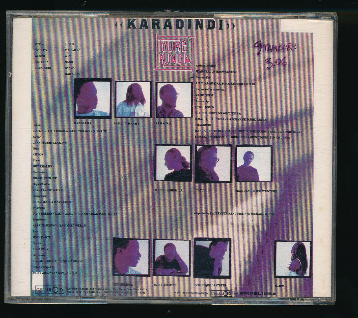 EBOND Toure Kunda - Karadindi CD CD029355