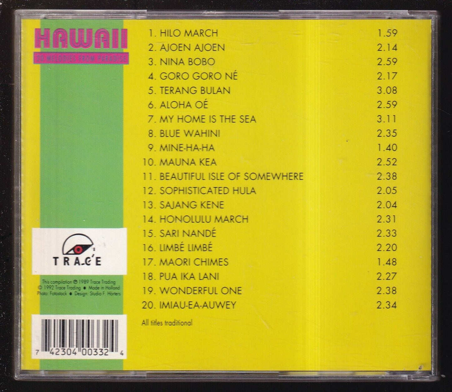 EBOND The Island Sounds Orchestra - The World Of Hawaii CD CD030519