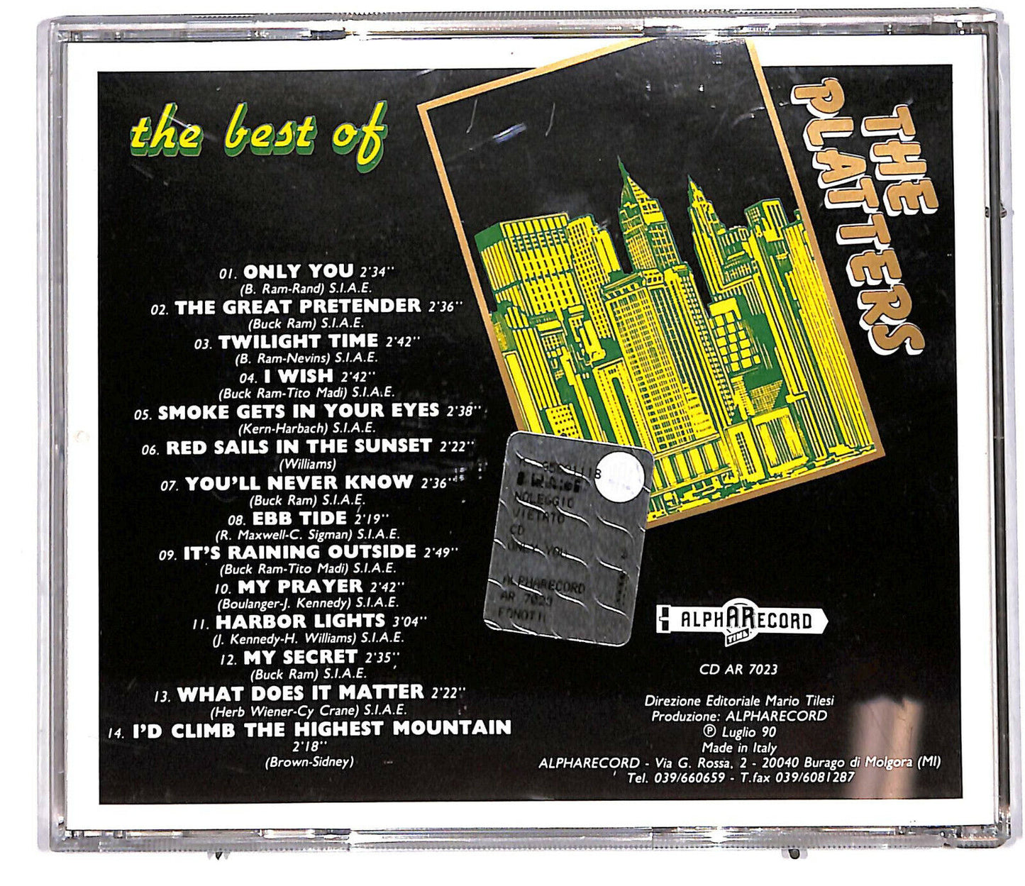 EBOND The Platters - Only You CD CD034207