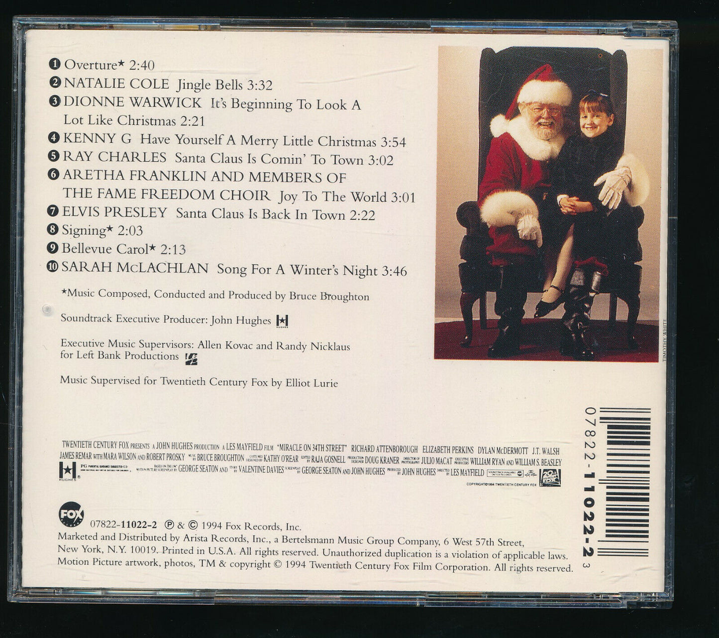 EBOND Various - Miracle On 34th Street Original Soundtrack Album CD CD030141