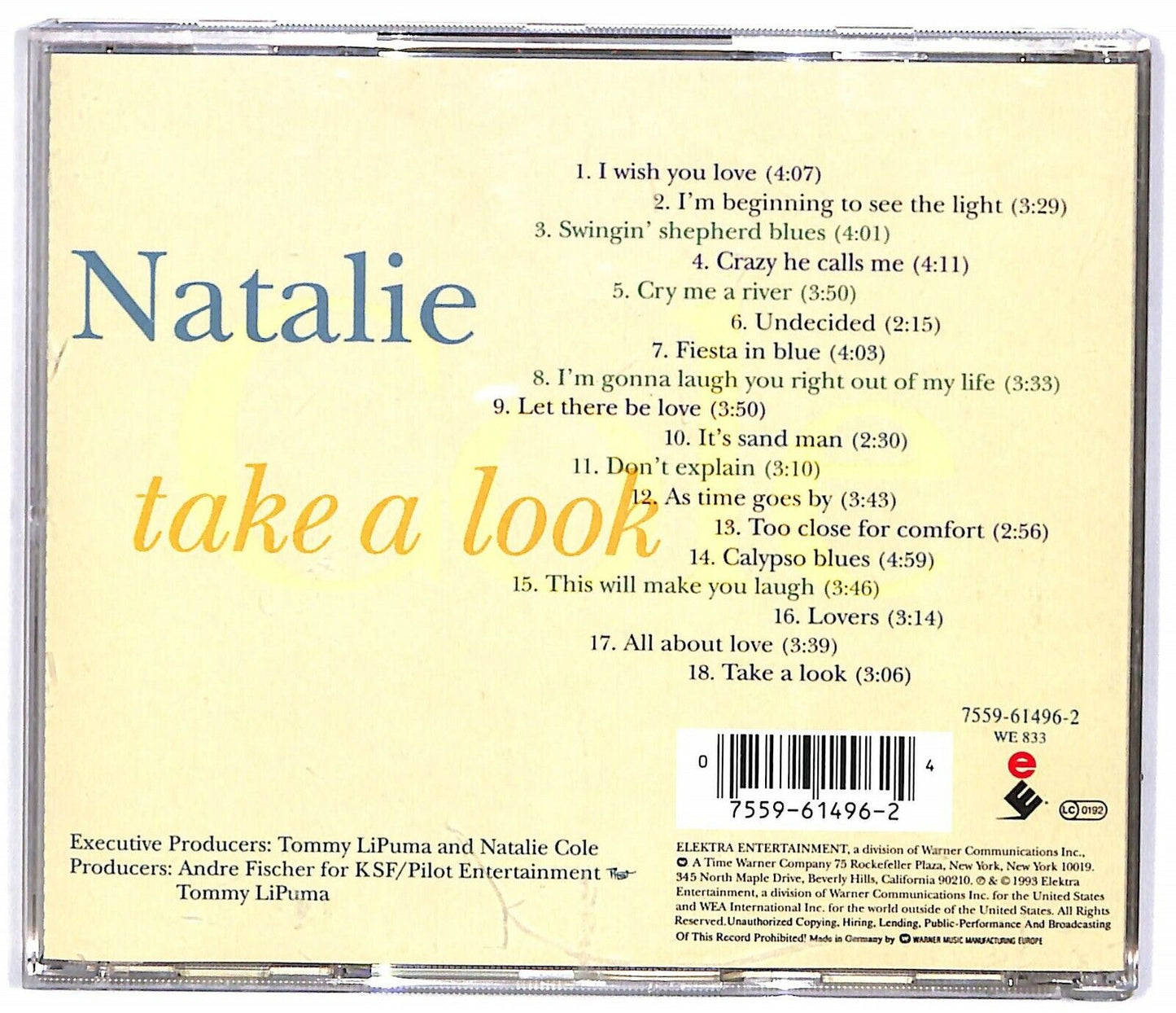 EBOND Natalie Cole - Take A Look CD CD032615