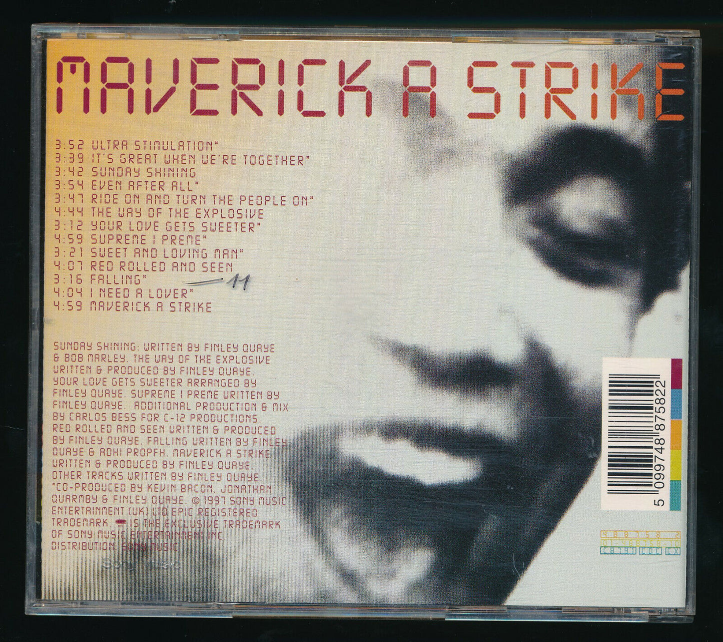 EBOND Finley Quaye - Maverick A Strike CD CD029535