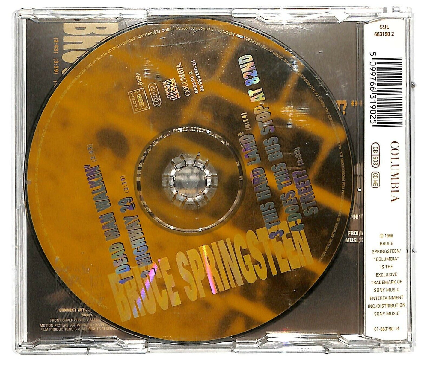 EBOND Bruce Springsteen - Dead Man Walkin' CD CD034004