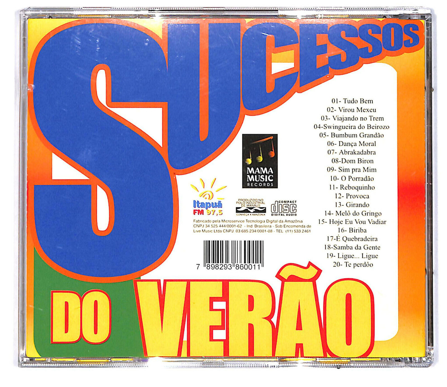 EBOND Sucessos Do Verao CD CD031623