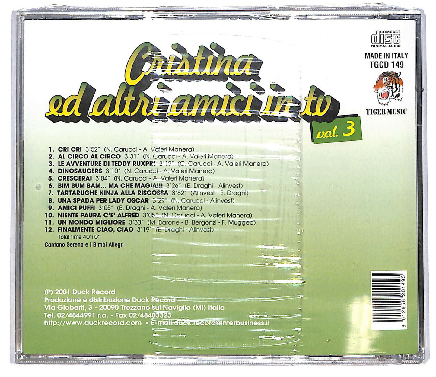 EBOND Cristina Ed Altri Amici In Tv - Vol 3. CD CD034146