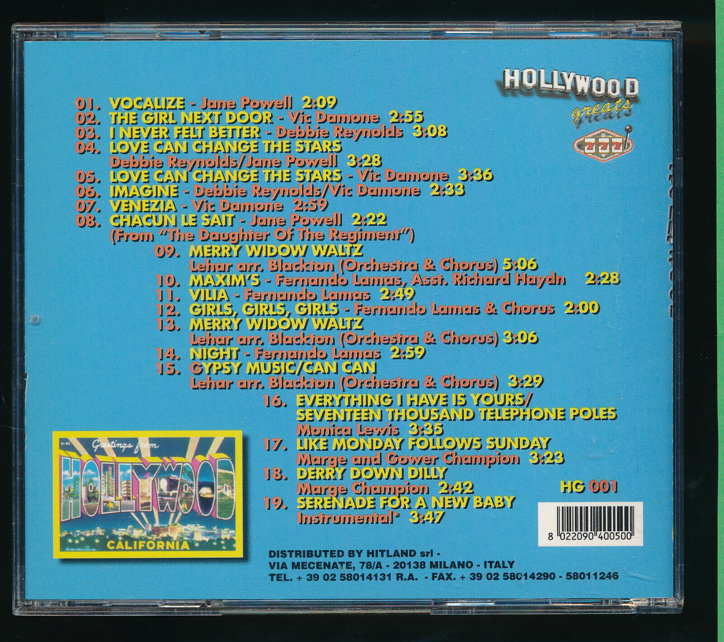 EBOND Hollywood Greats CD CD030120