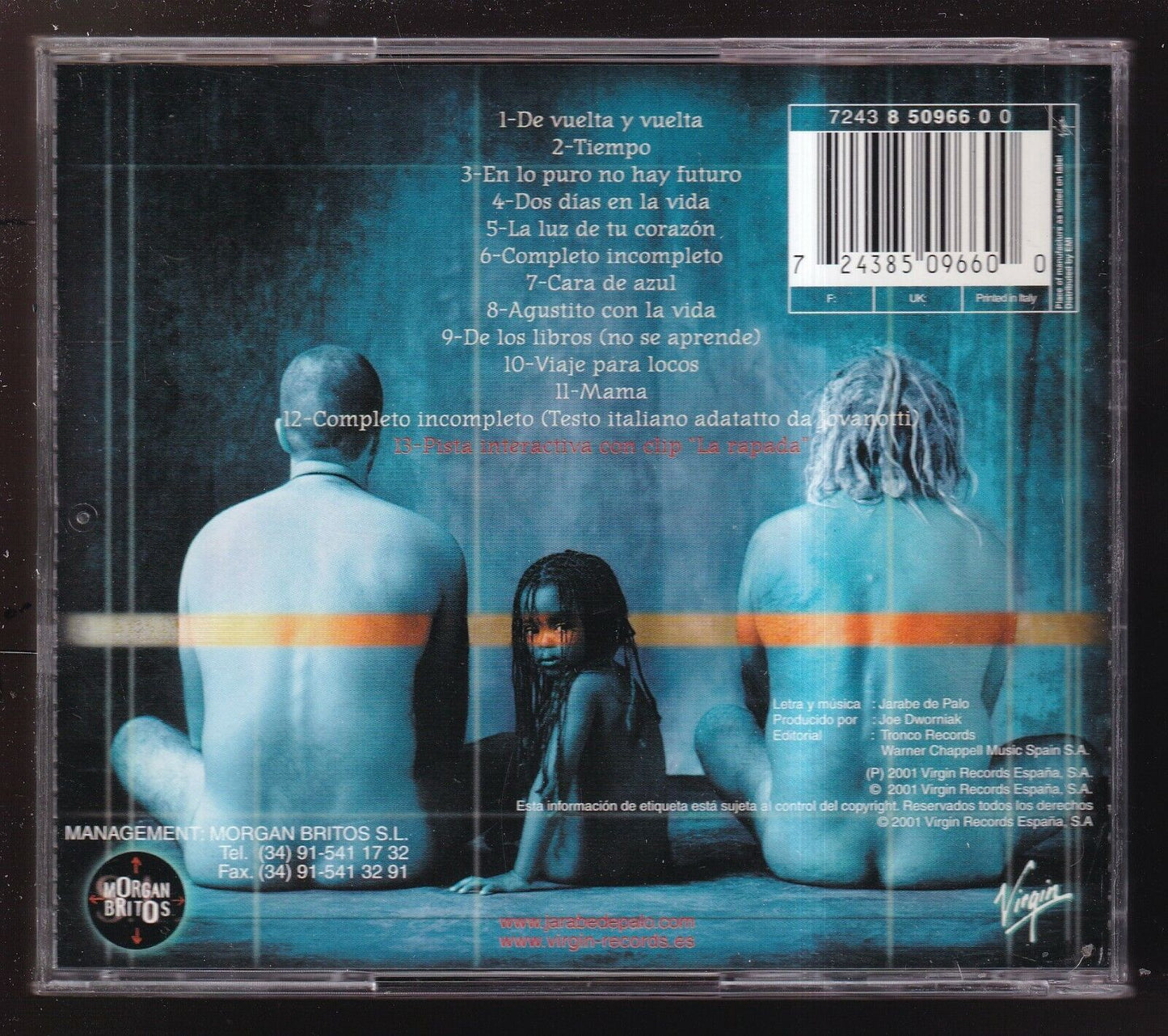EBOND Jarabe De Palo - ''de Vuelta Y Vuelta'' CD CD029235