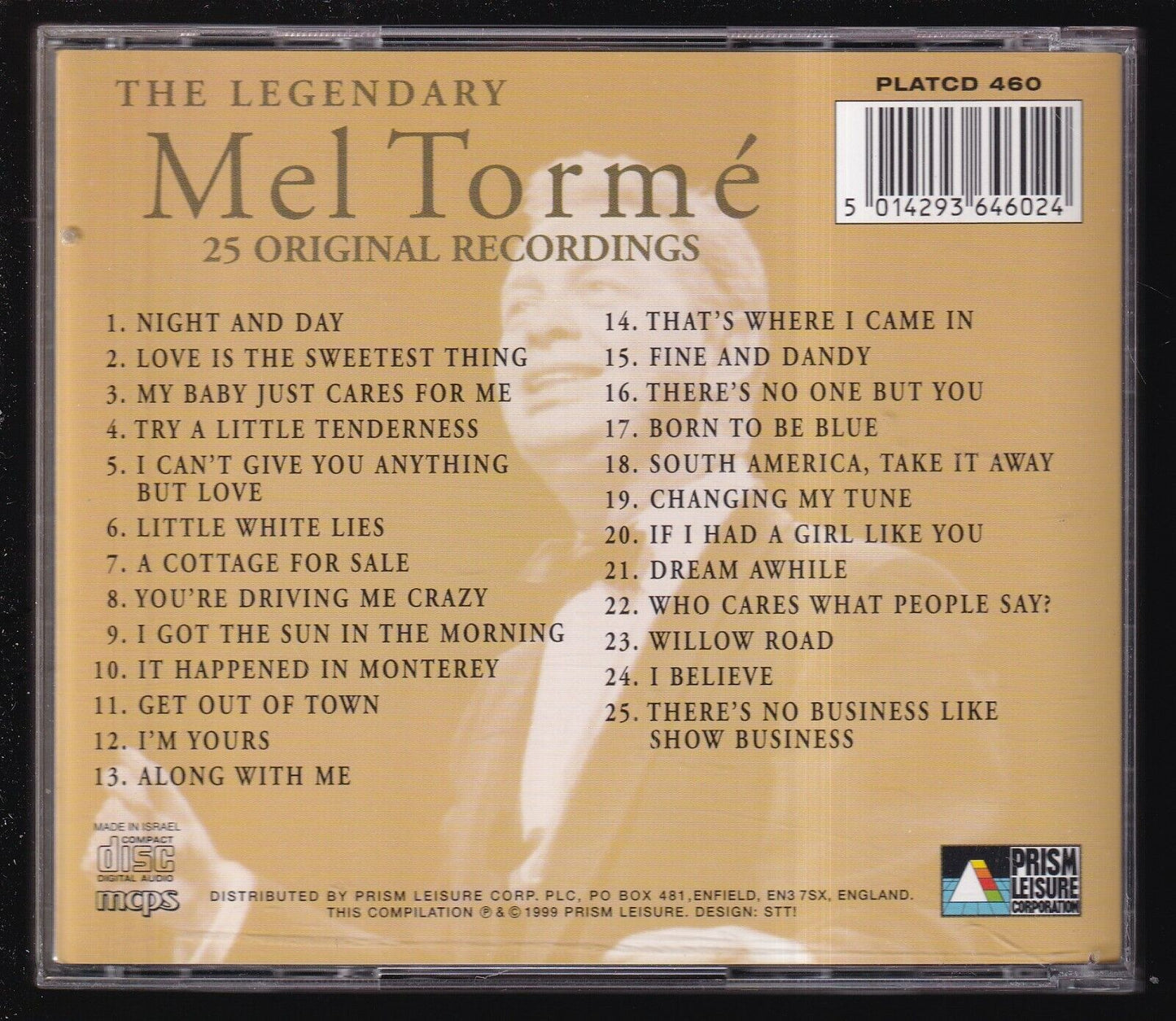 EBOND Mel Torme - The Legendary CD CD030903