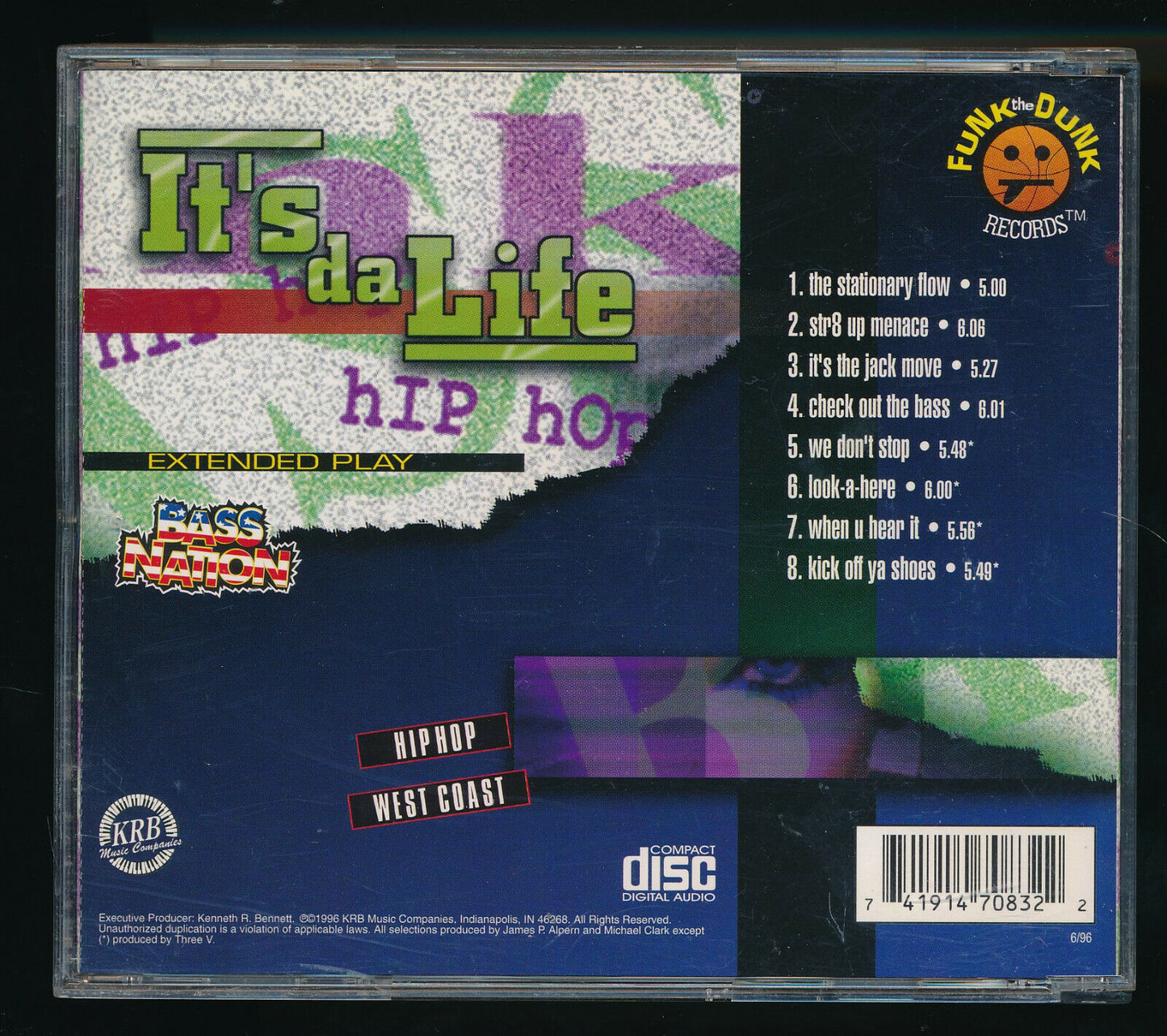 EBOND Bass Nation (2) - It's Da Life CD CD029612
