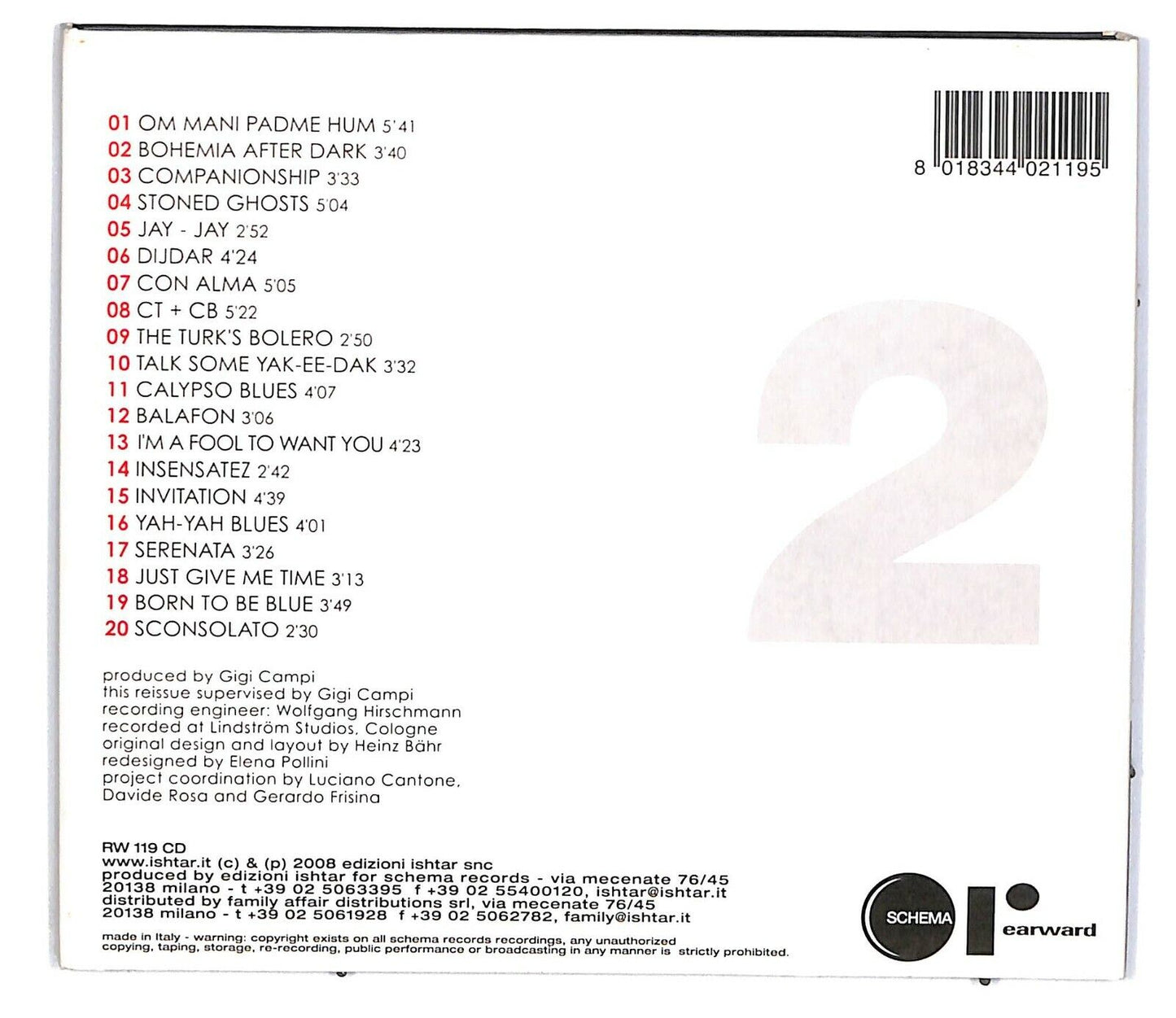 EBOND Sahib Shihab - Companionship, Jazz Joint, Vol. 2 CD CD031736