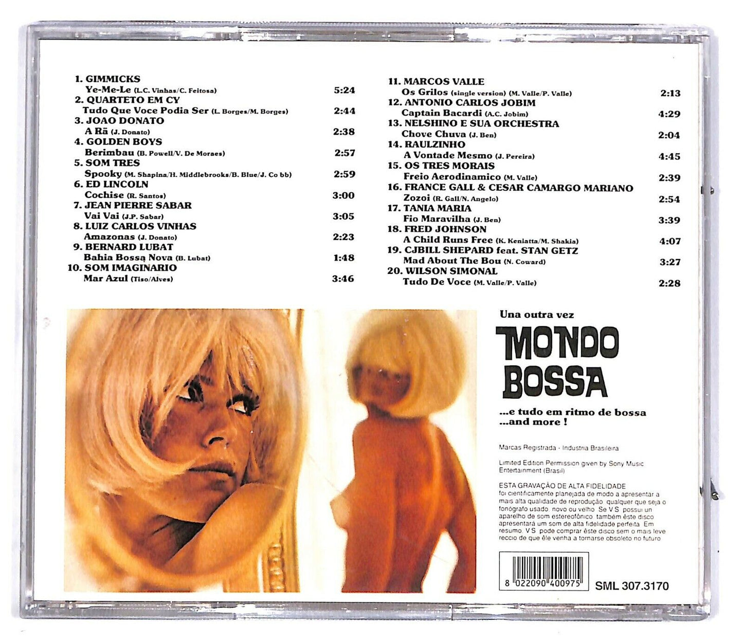 EBOND Various - Mondo Bossa CD CD031122