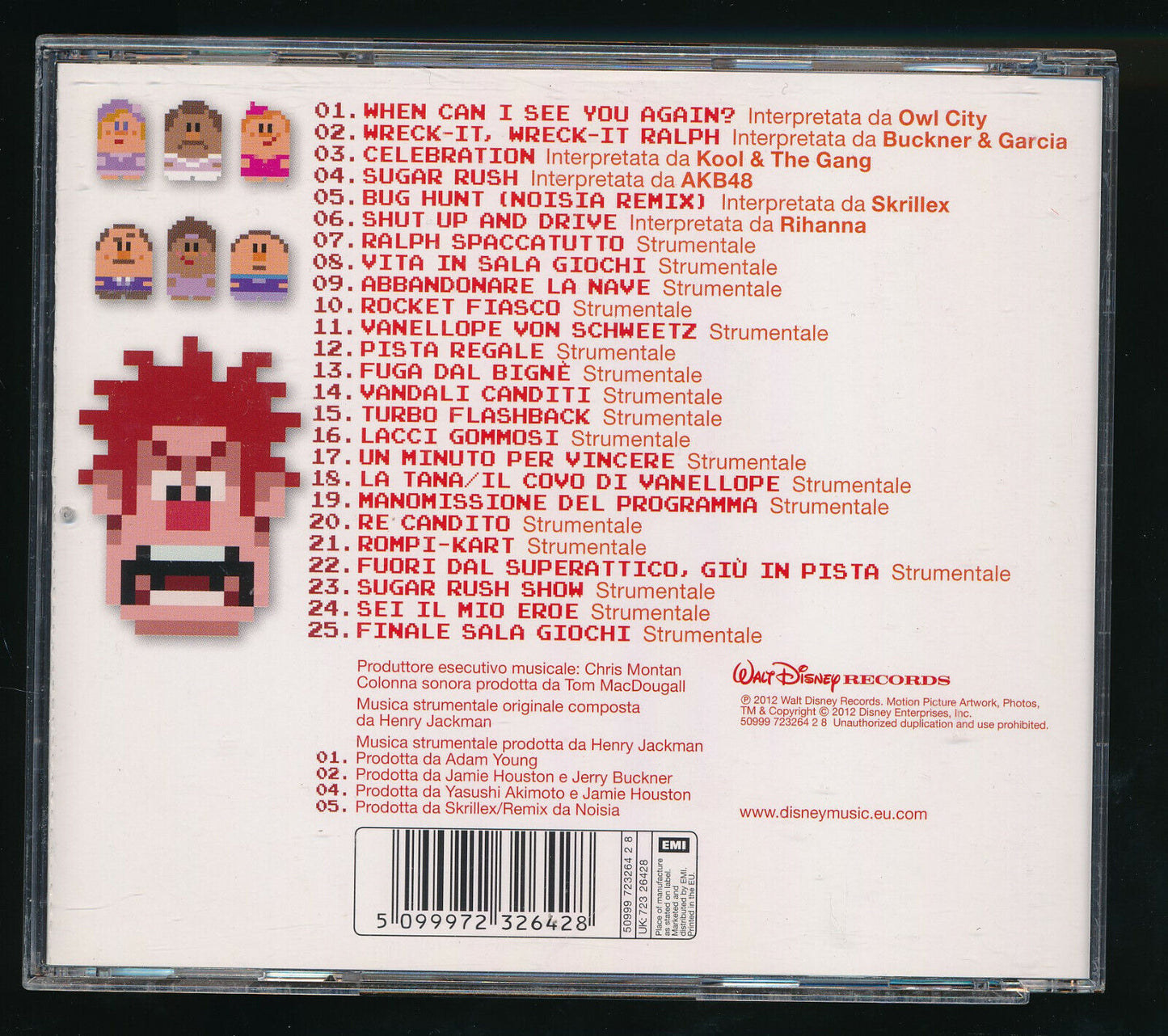 EBOND Henry Jackman - Ralph Spaccatutto CD CD030101