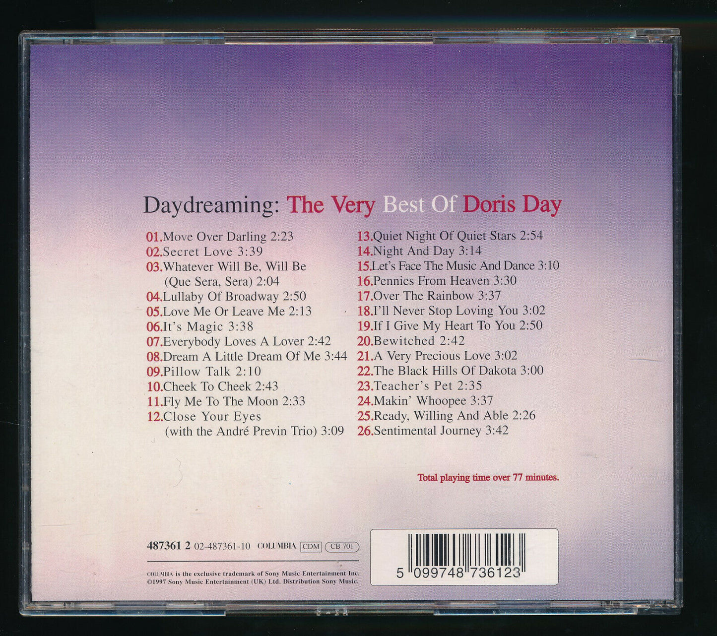 EBOND Doris Day - Daydreaming: The Very Best Of Doris Day CD CD029812