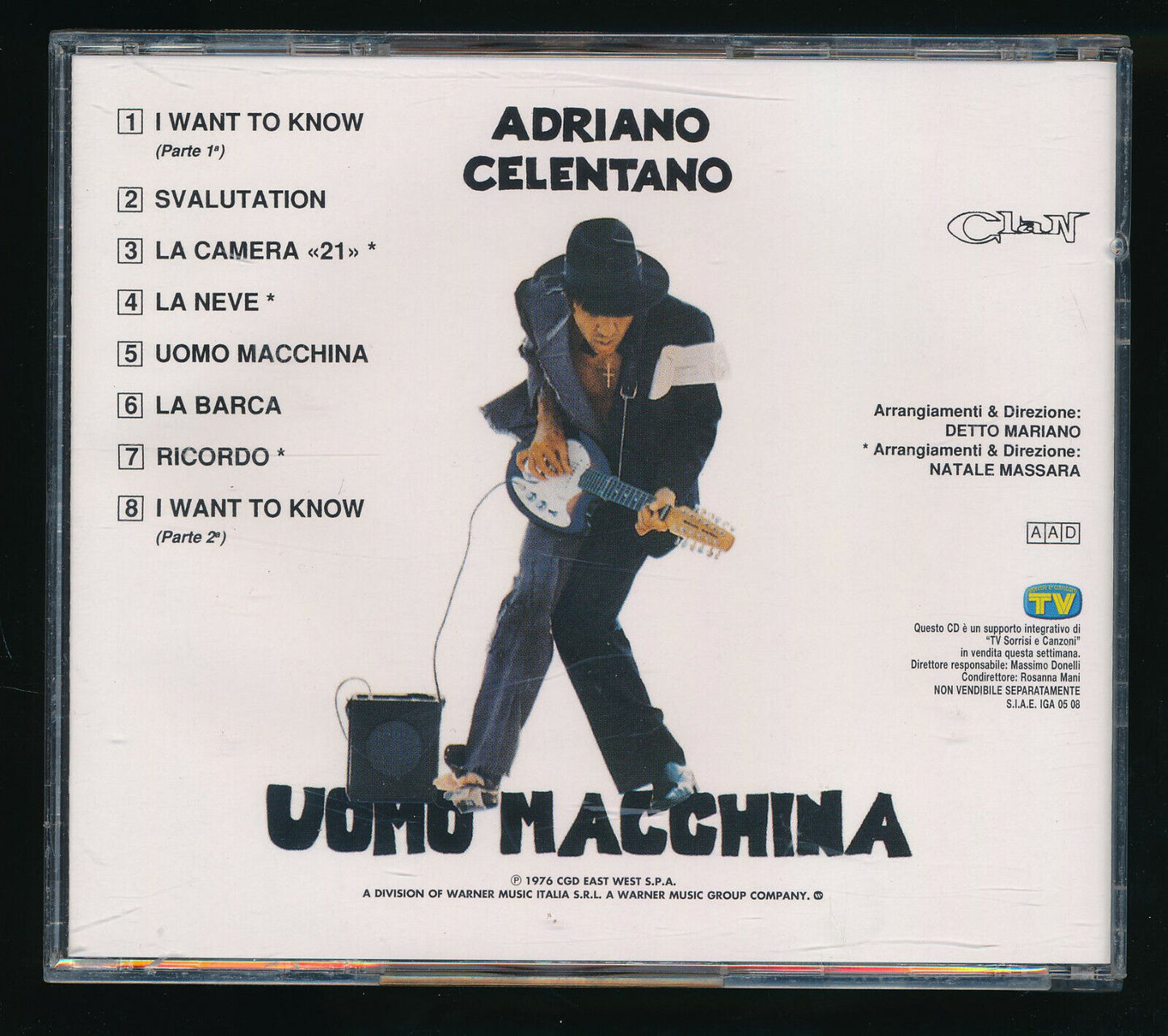 EBOND Adriano Celentano - Svalutation Editoriale CD CD030636