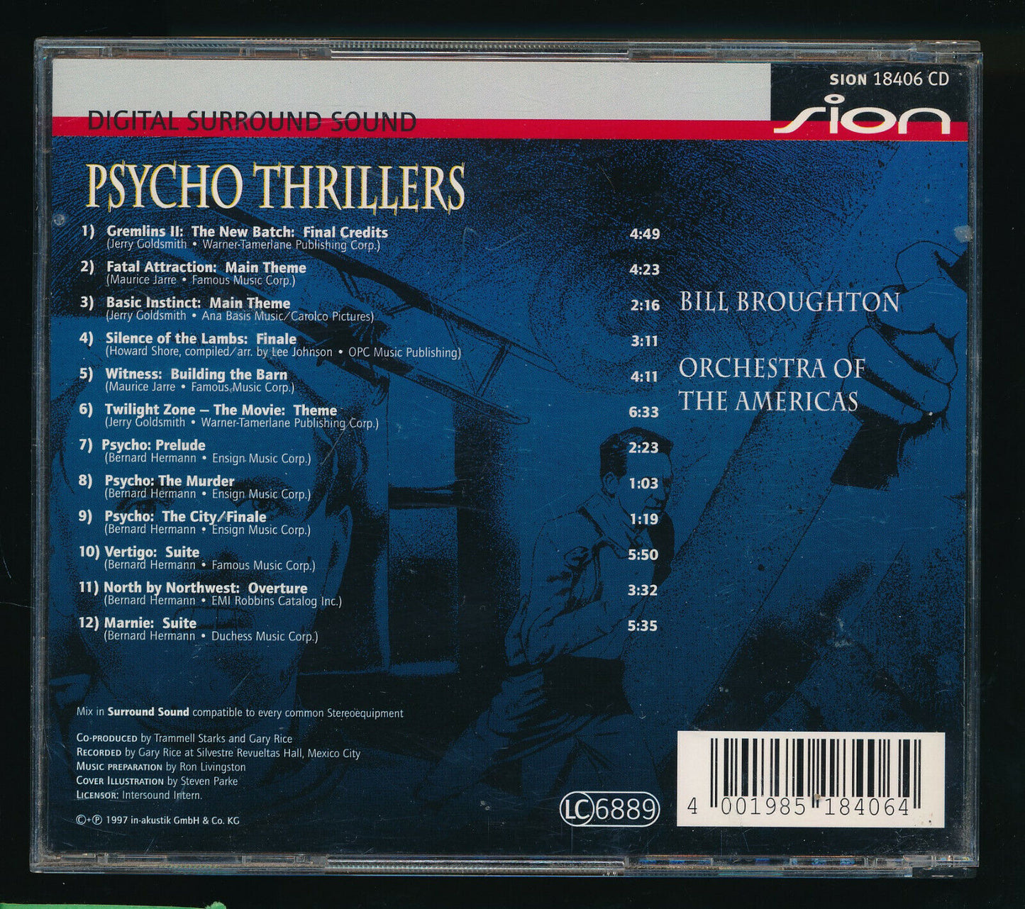 EBOND Psyco Thrillers CD CD030402