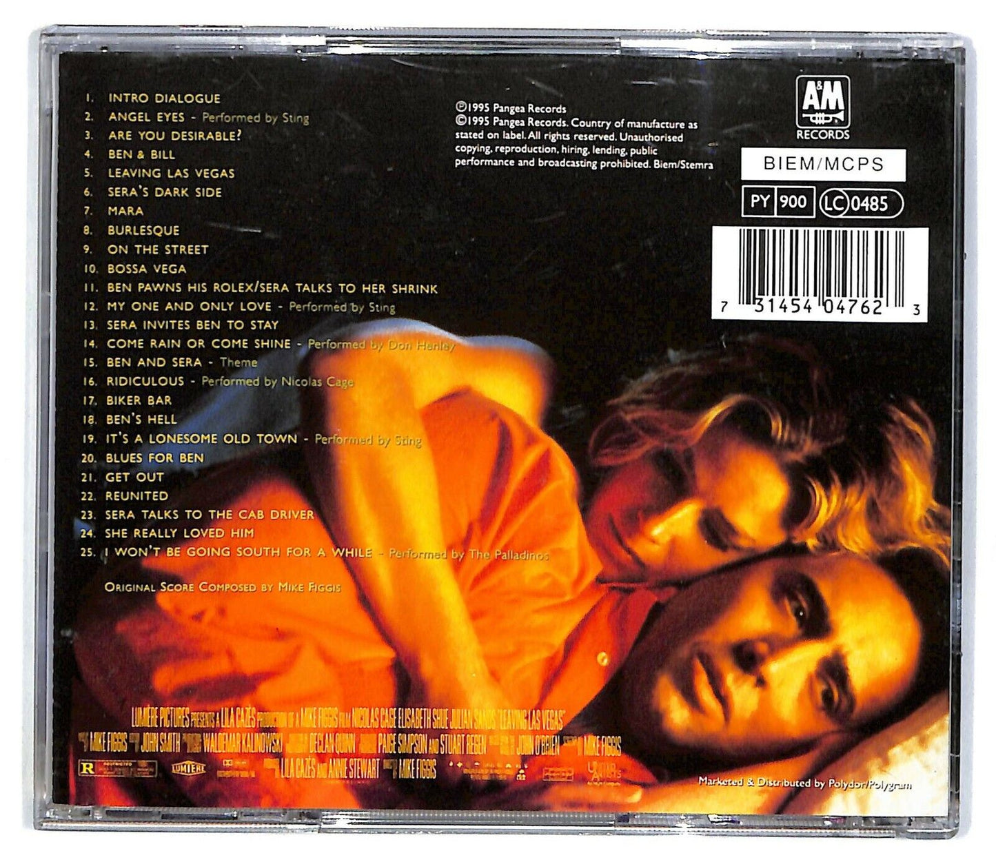 EBOND Mike Figgis - Leaving Las Vegas (soundtrack) CD CD031961