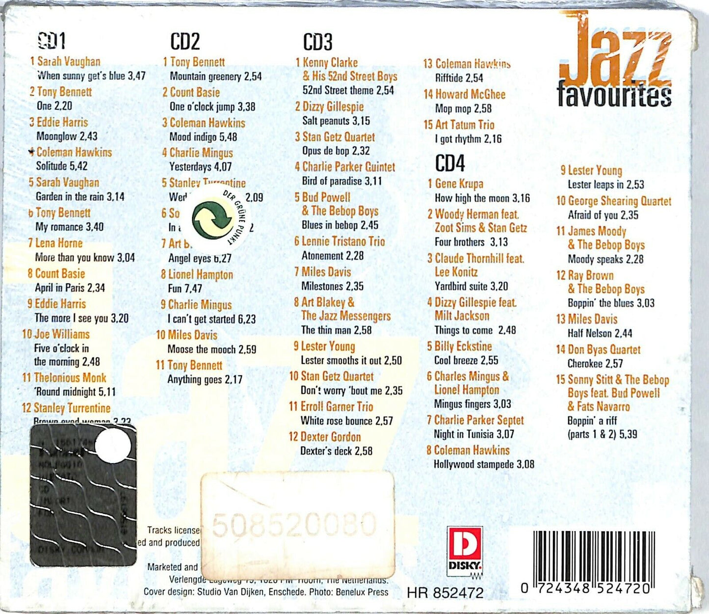 EBOND Various - Jazz Favourites CD CD033448
