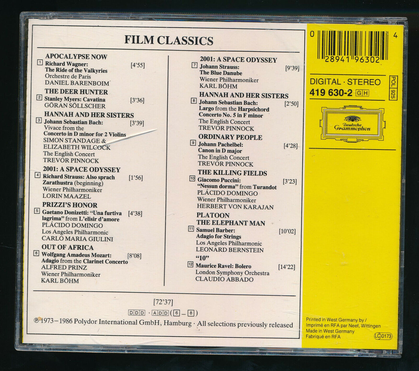 EBOND Various - Film Classics CD CD029947