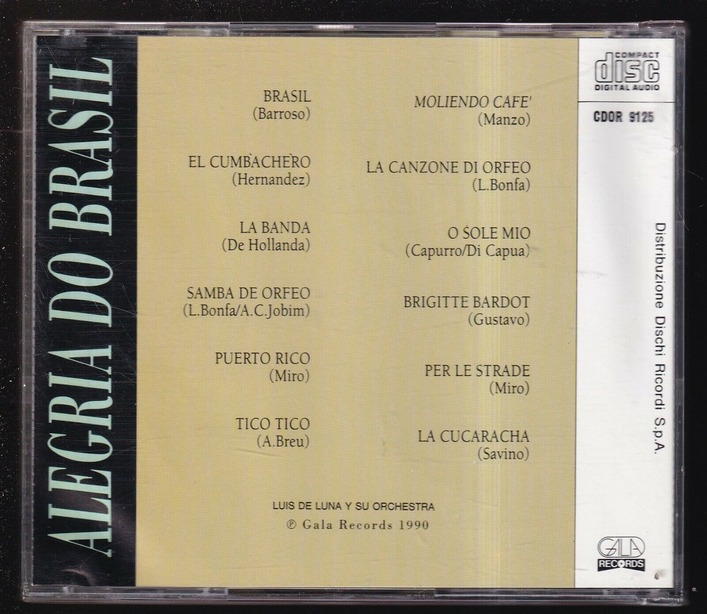 EBOND Luis De Luna Y Su Orquesta - Alegria Do Brasil Vol. 2 CD CD031118